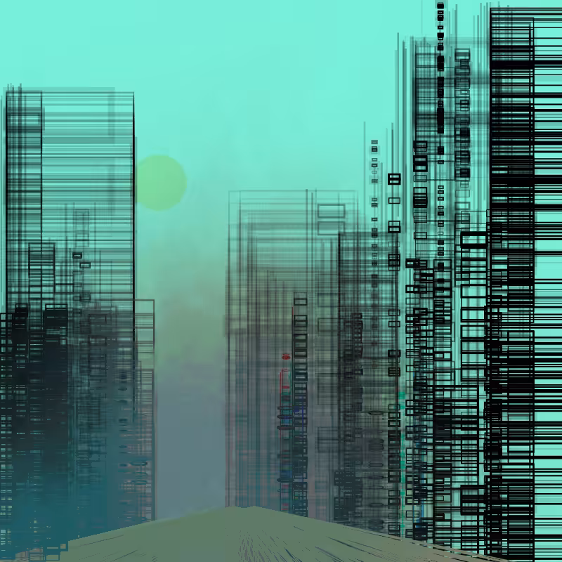 Contemporary building sketches #76