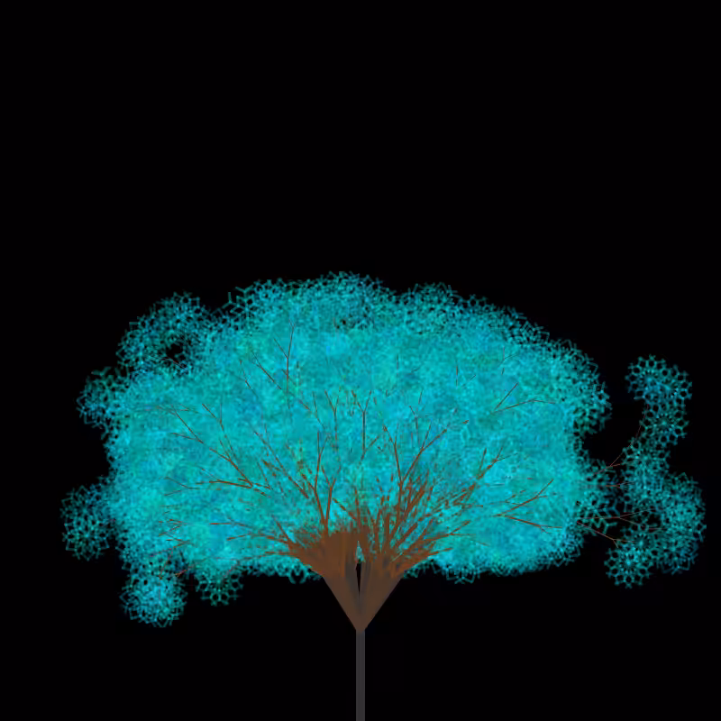 snowflake tree #2