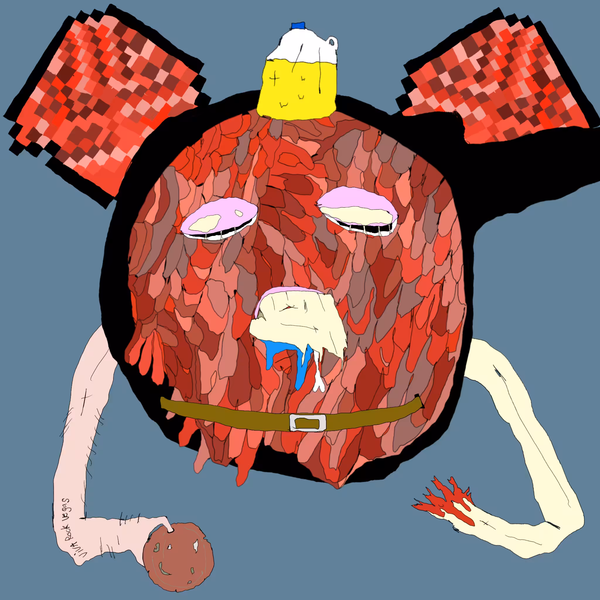 gristle buddeez worldwide: buddee #116