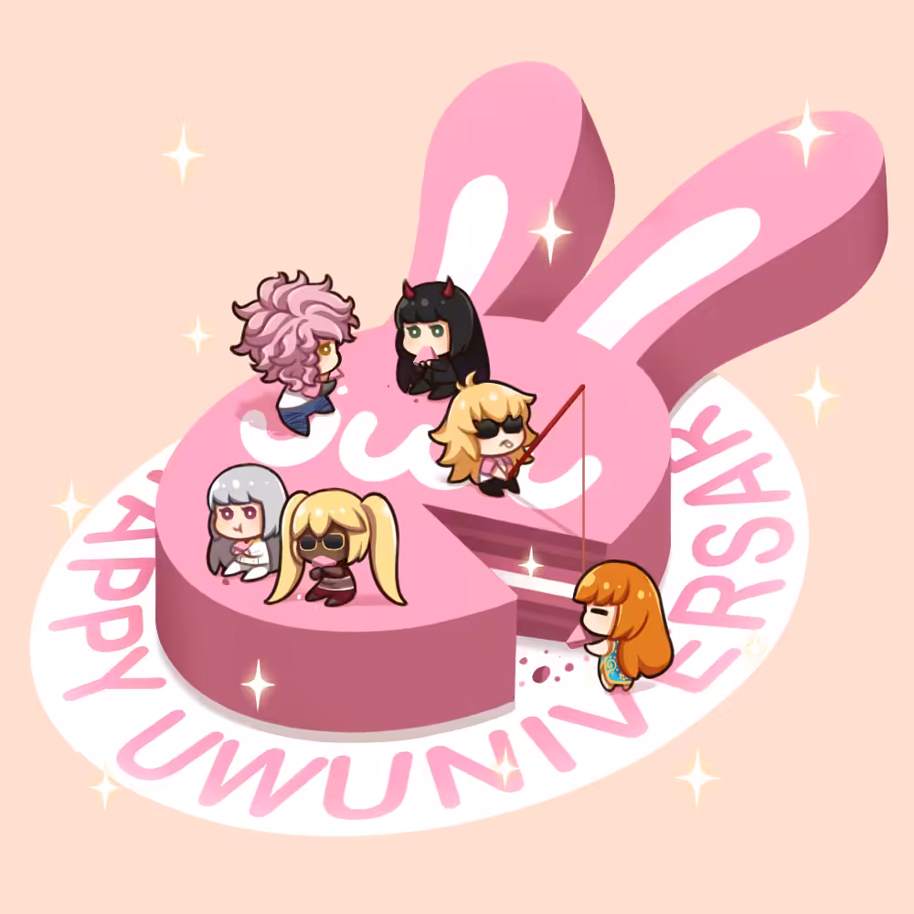 「uwuniversary」Stamp - SR Version