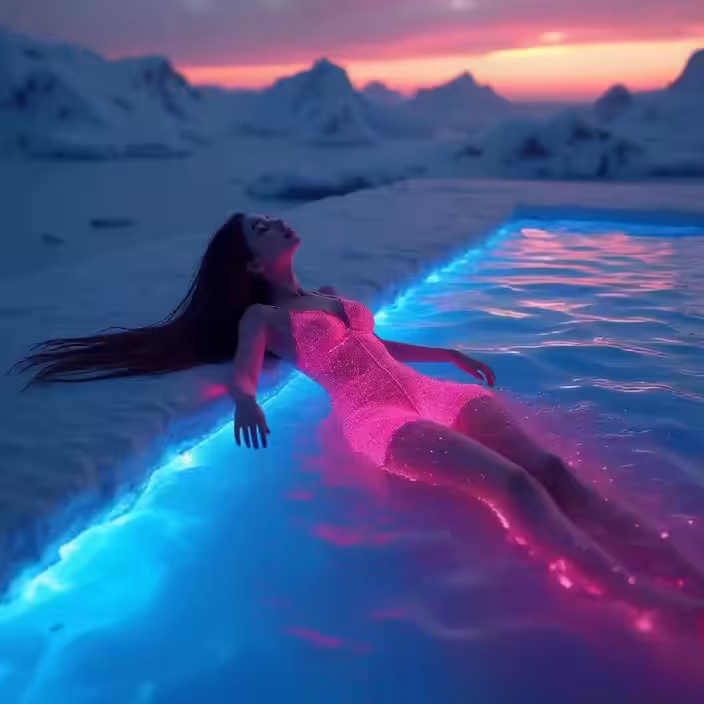 Greenlandic Lagoon 🌊❄️