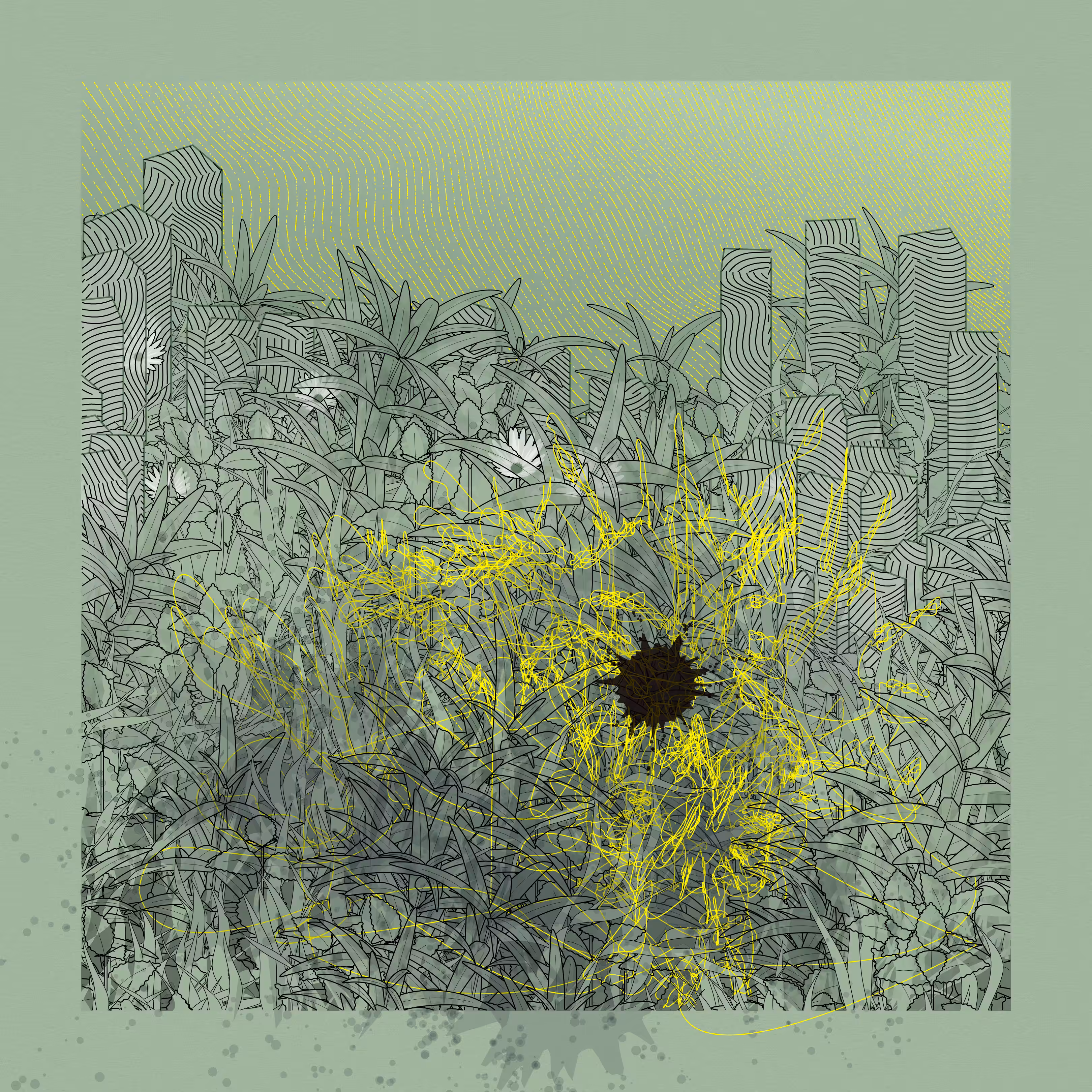 Landscape with Carbon Capture #3292