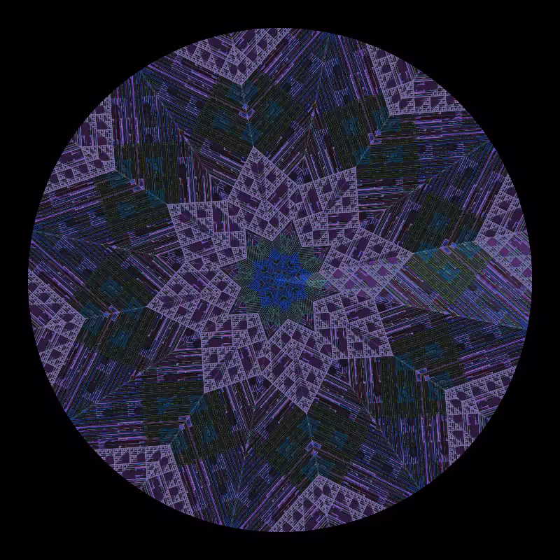 Binary kaleidoscope #164