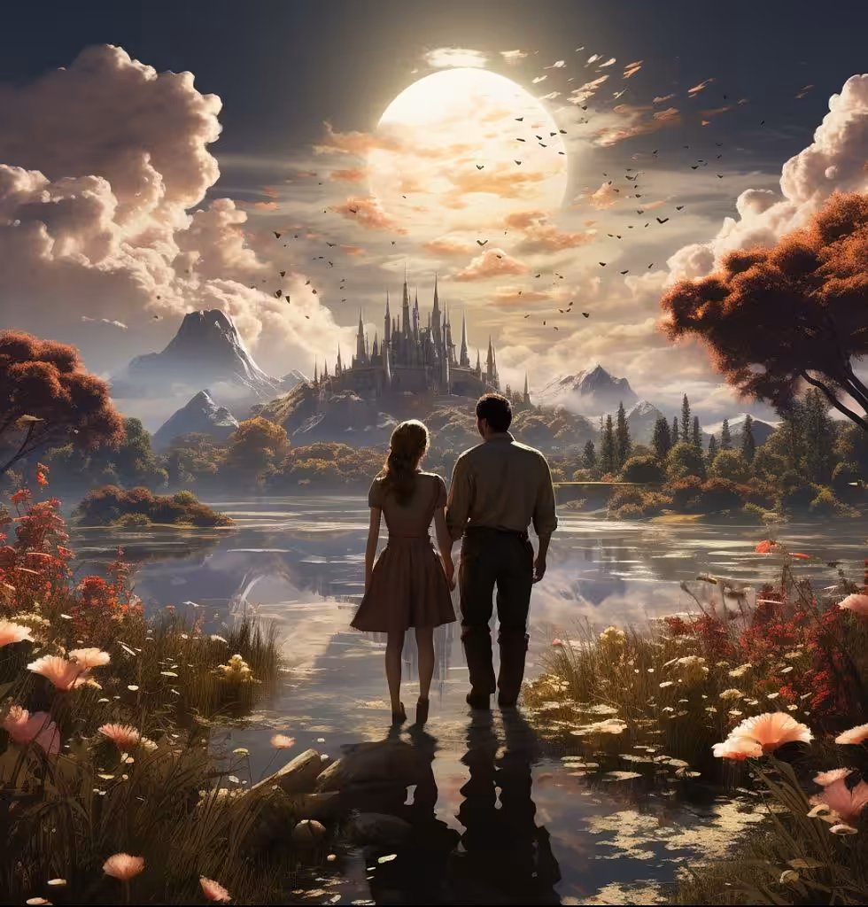  Rude Forgotton Clouds: Couple dream