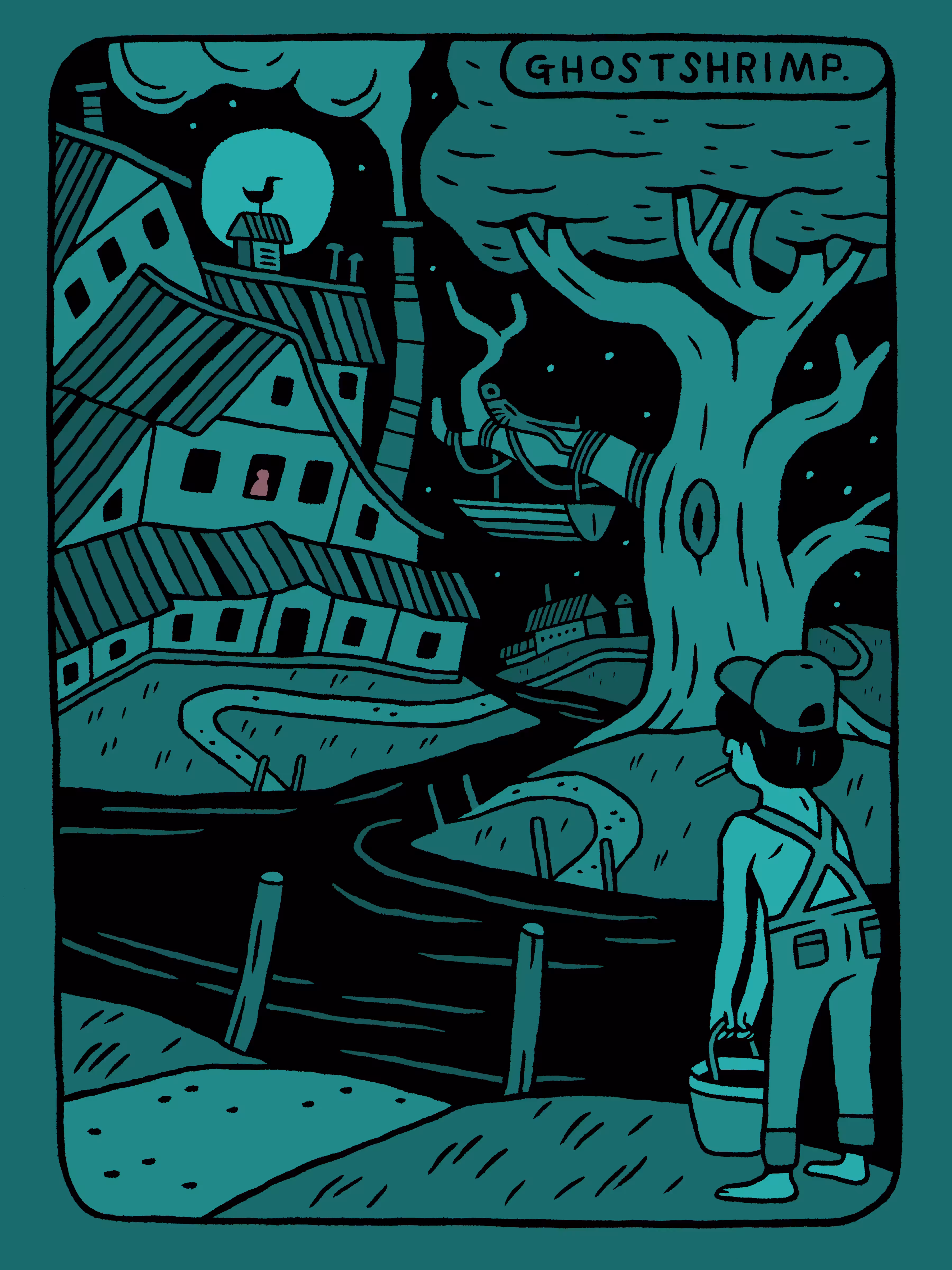 RARE DRAWINGS: RIVER ROAD