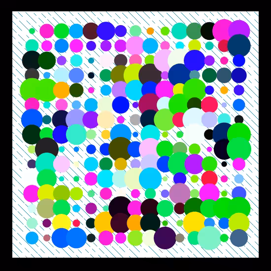Dots in the Rain #34