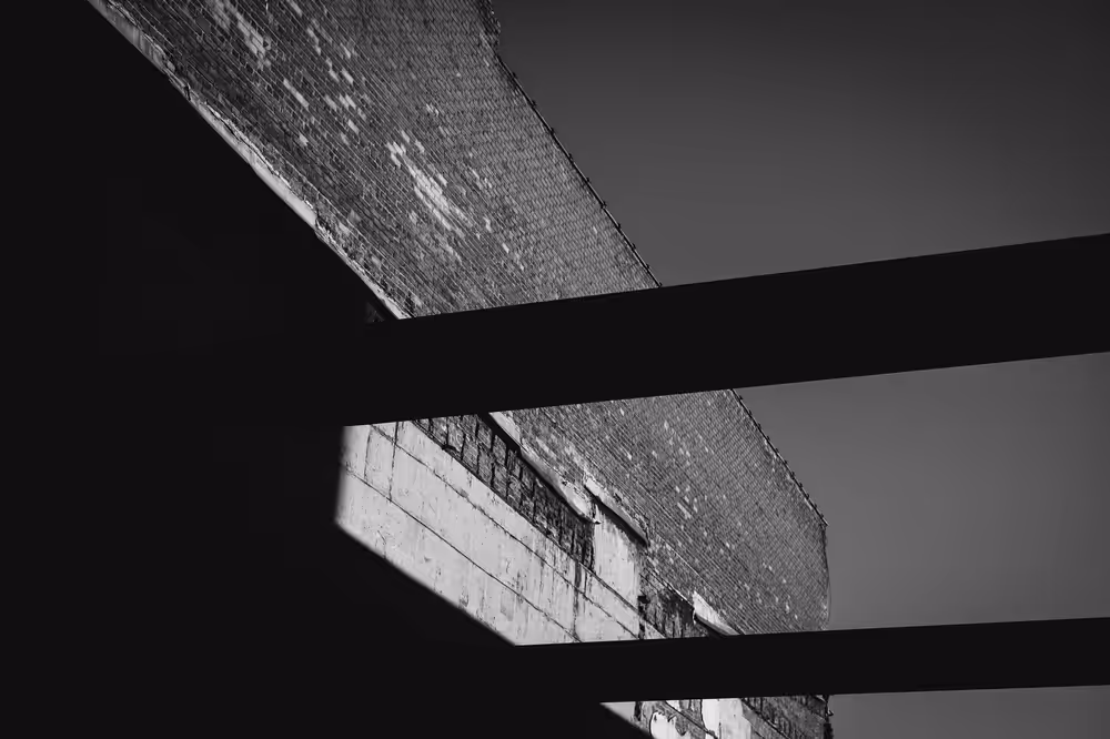 In the shadows