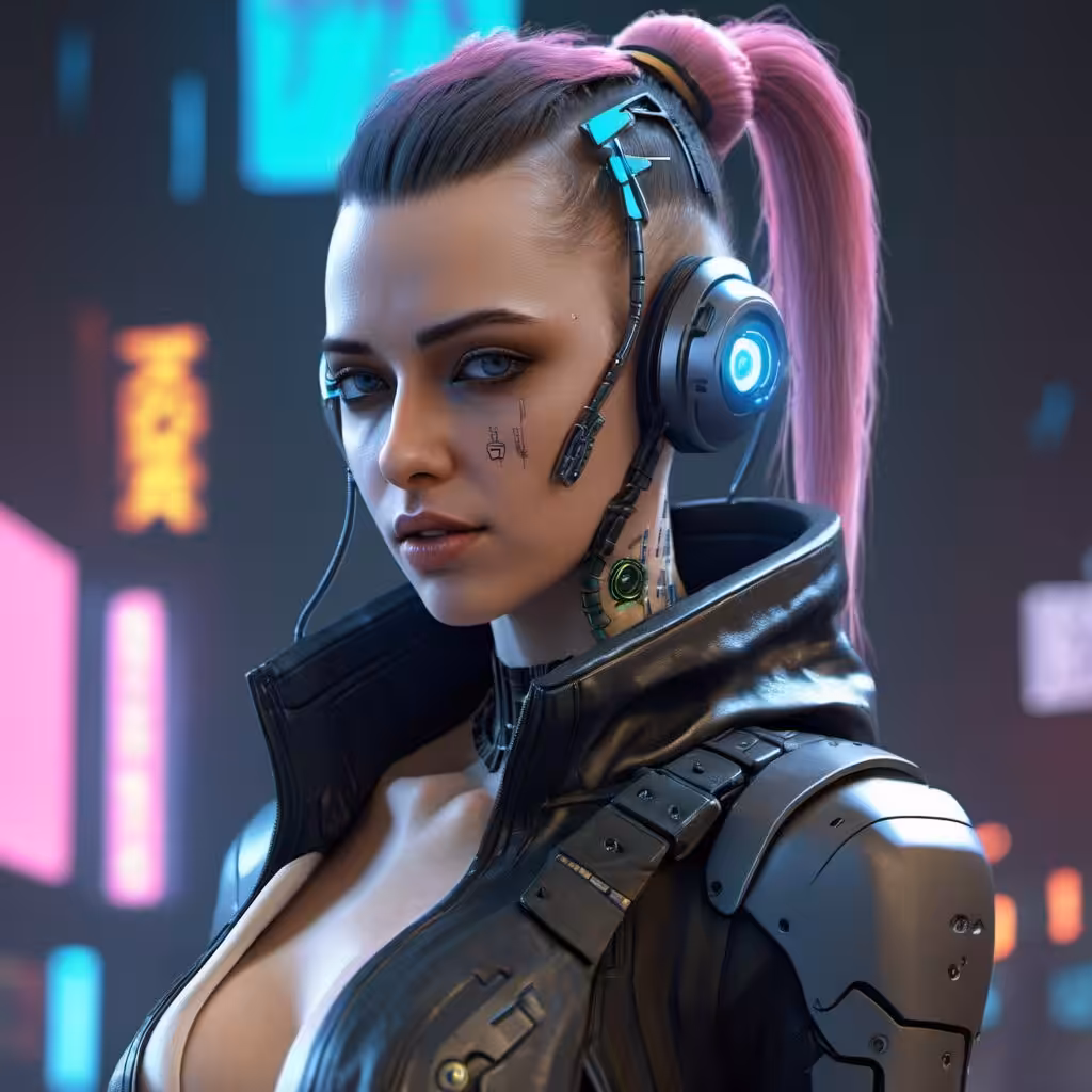 Cyberpunk Girl #015