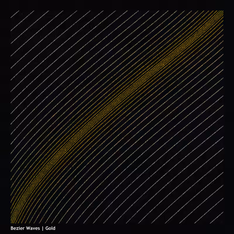 Bezier Waves #43