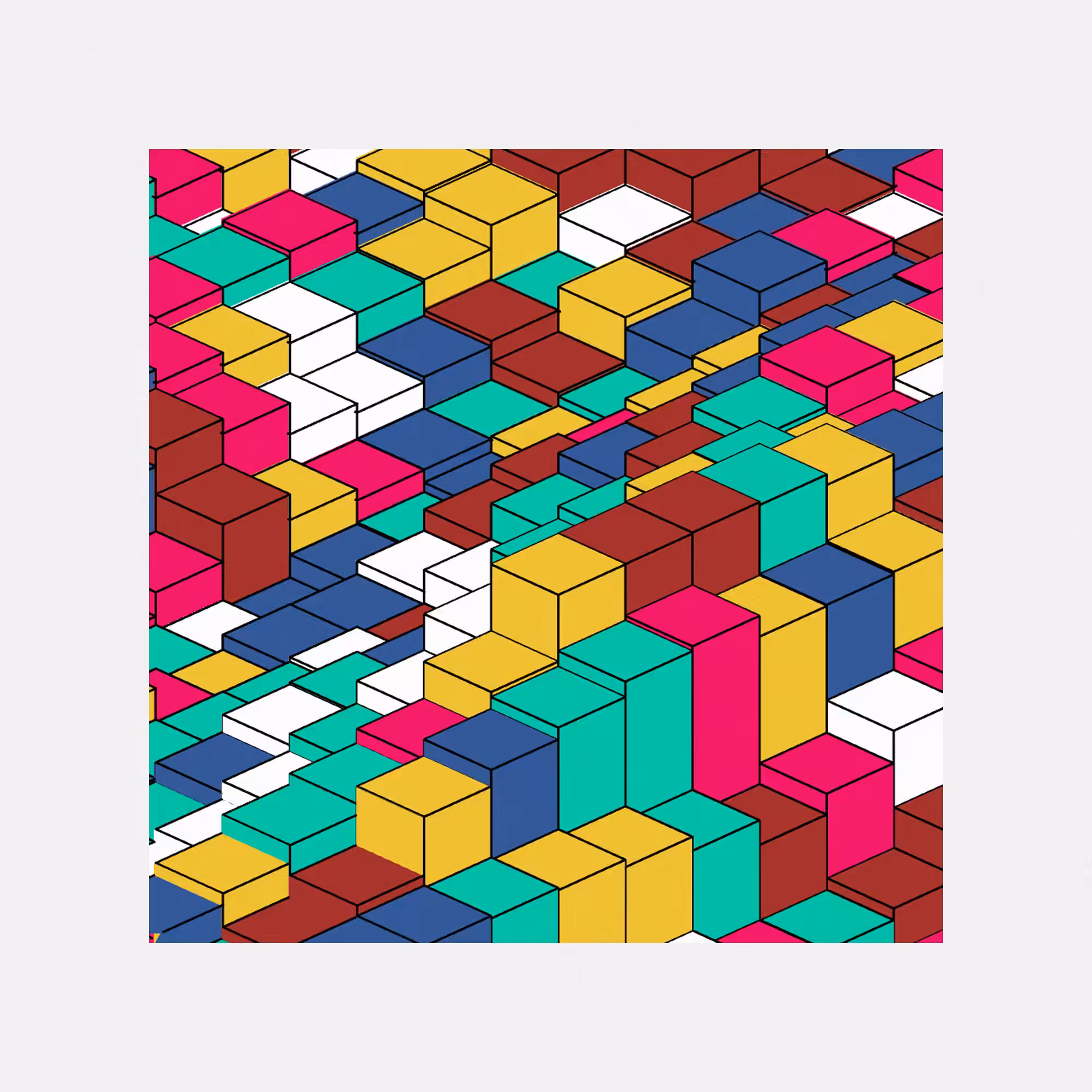 CUBIST HORIZONS #17