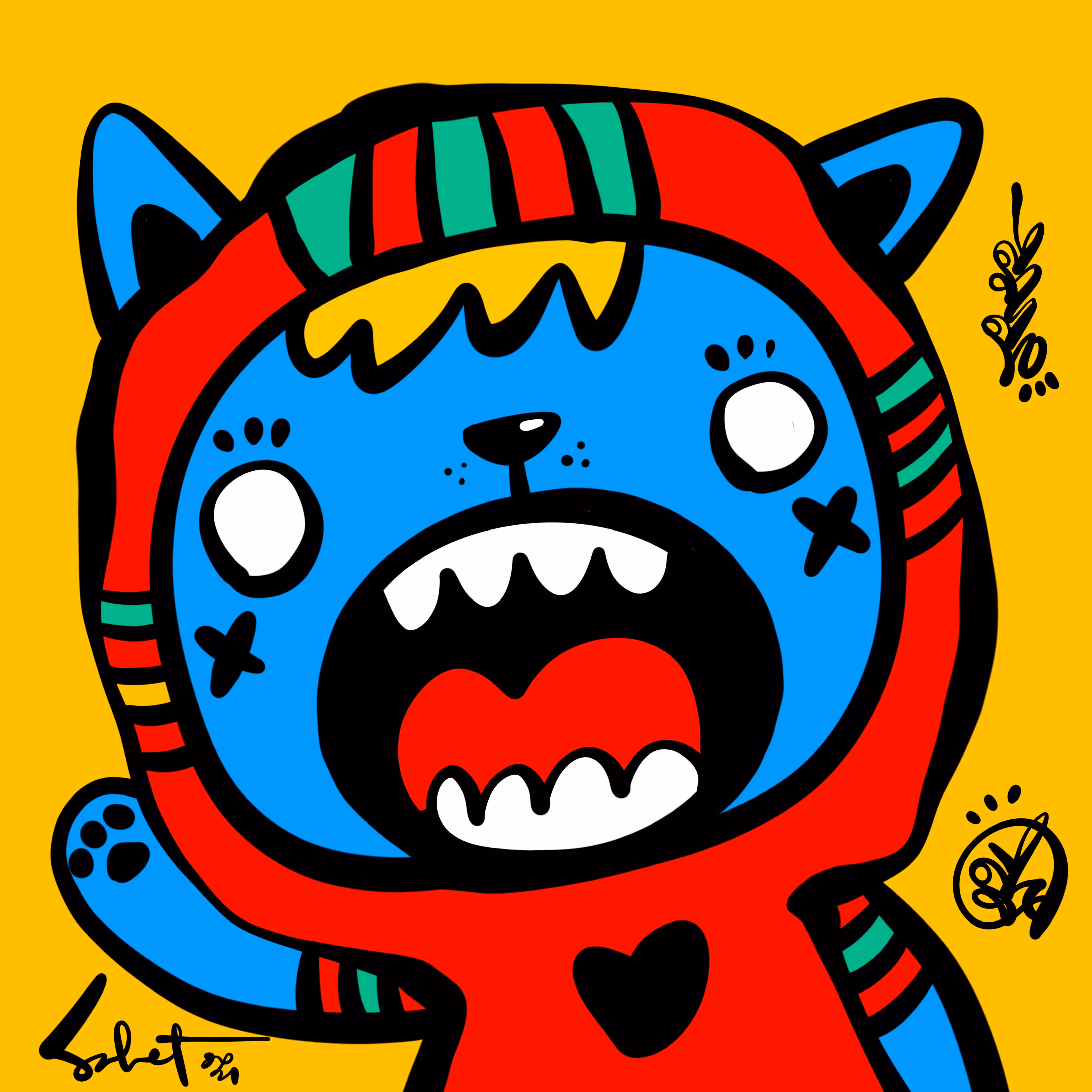 Ugly Kitties by Sabet #190