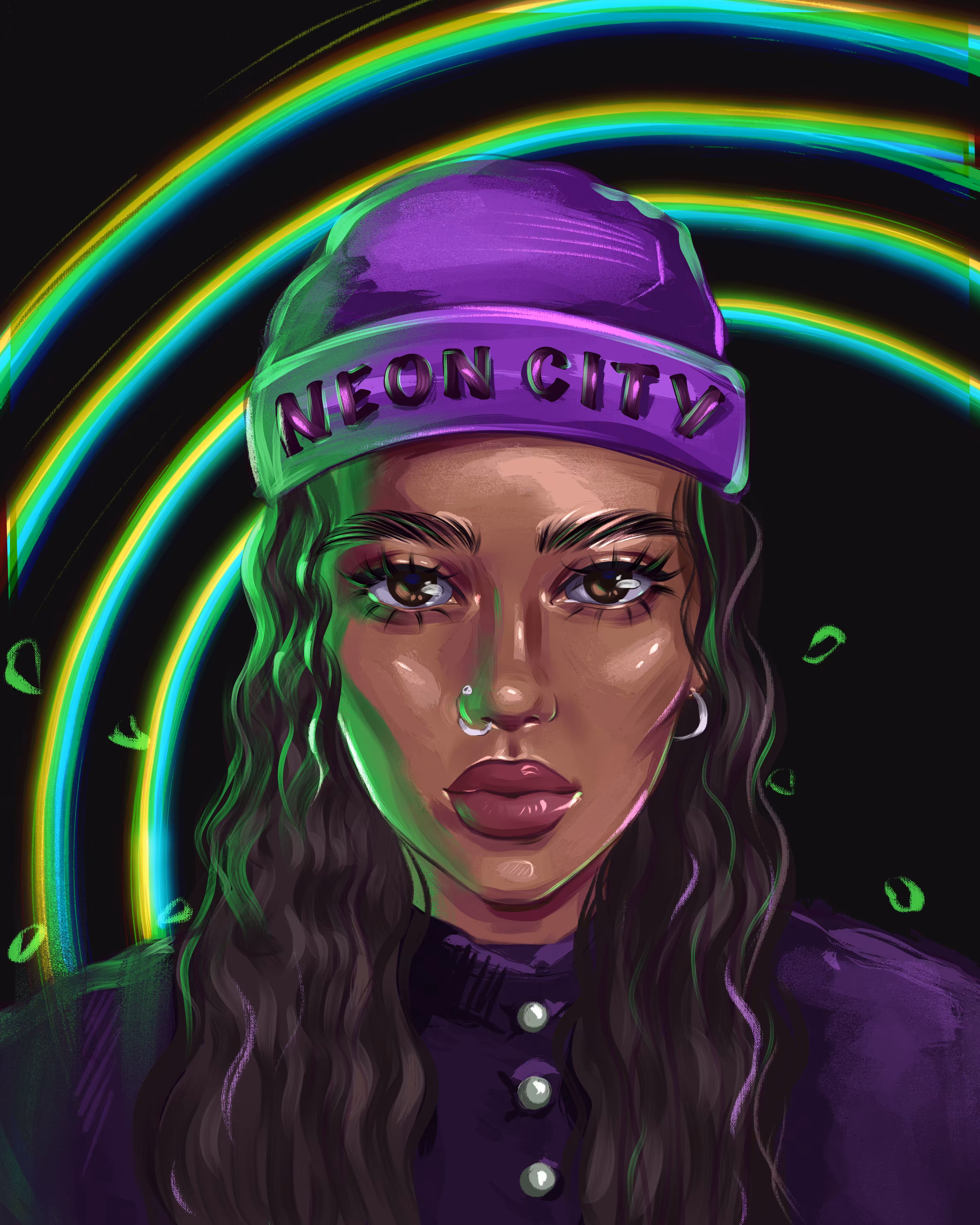 Neon city #9
