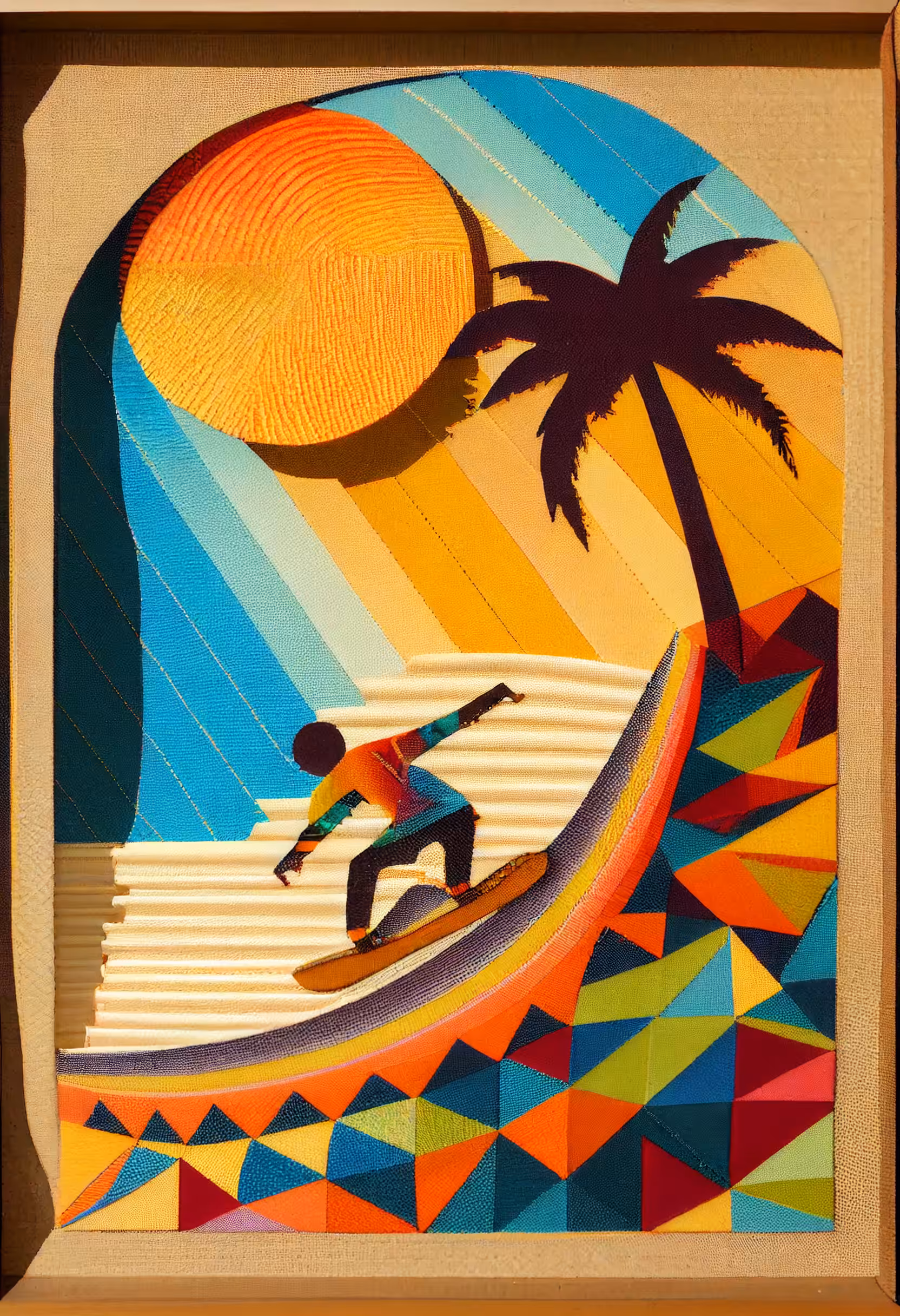 Quilted Skater II