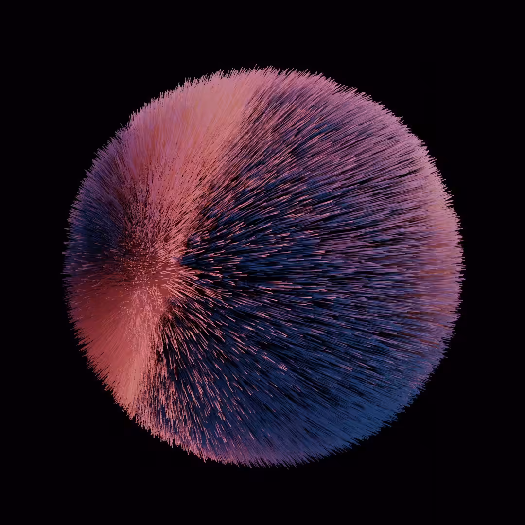 Purple Sloppy Hairy Ball