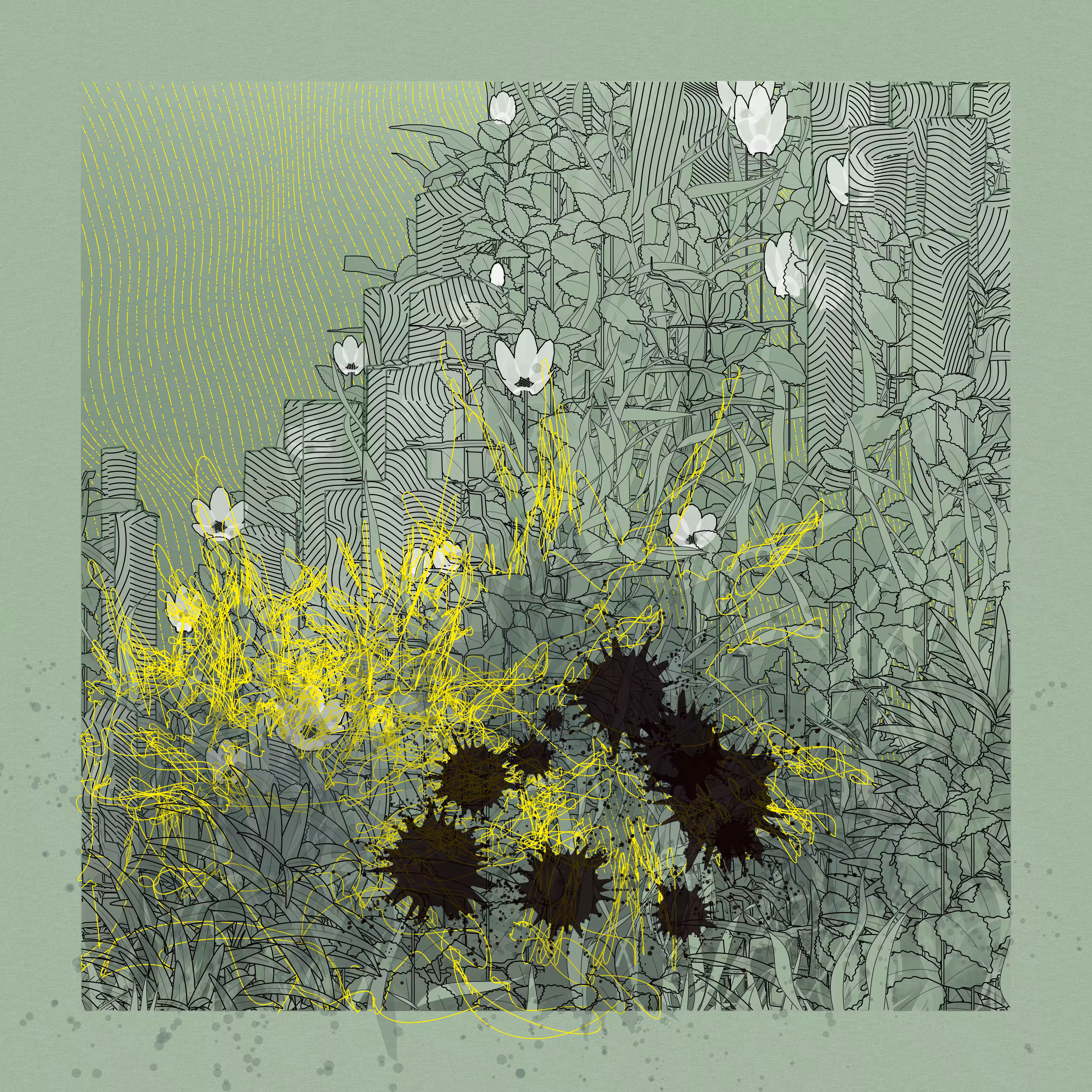 Landscape with Carbon Capture #5537