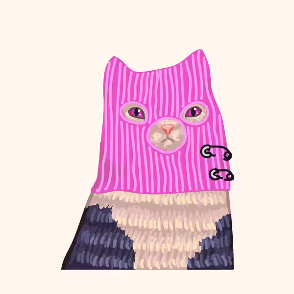 Kittens in balaclavas #2
