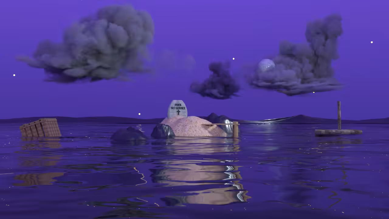 A Lonely Island.