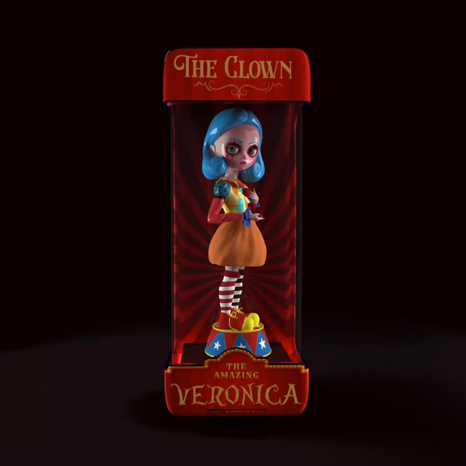 Who is Veronica: Doll collectible - "THE CLOWN" #1