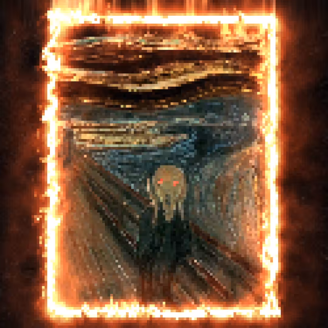 Burning Scream - Pixel Edition