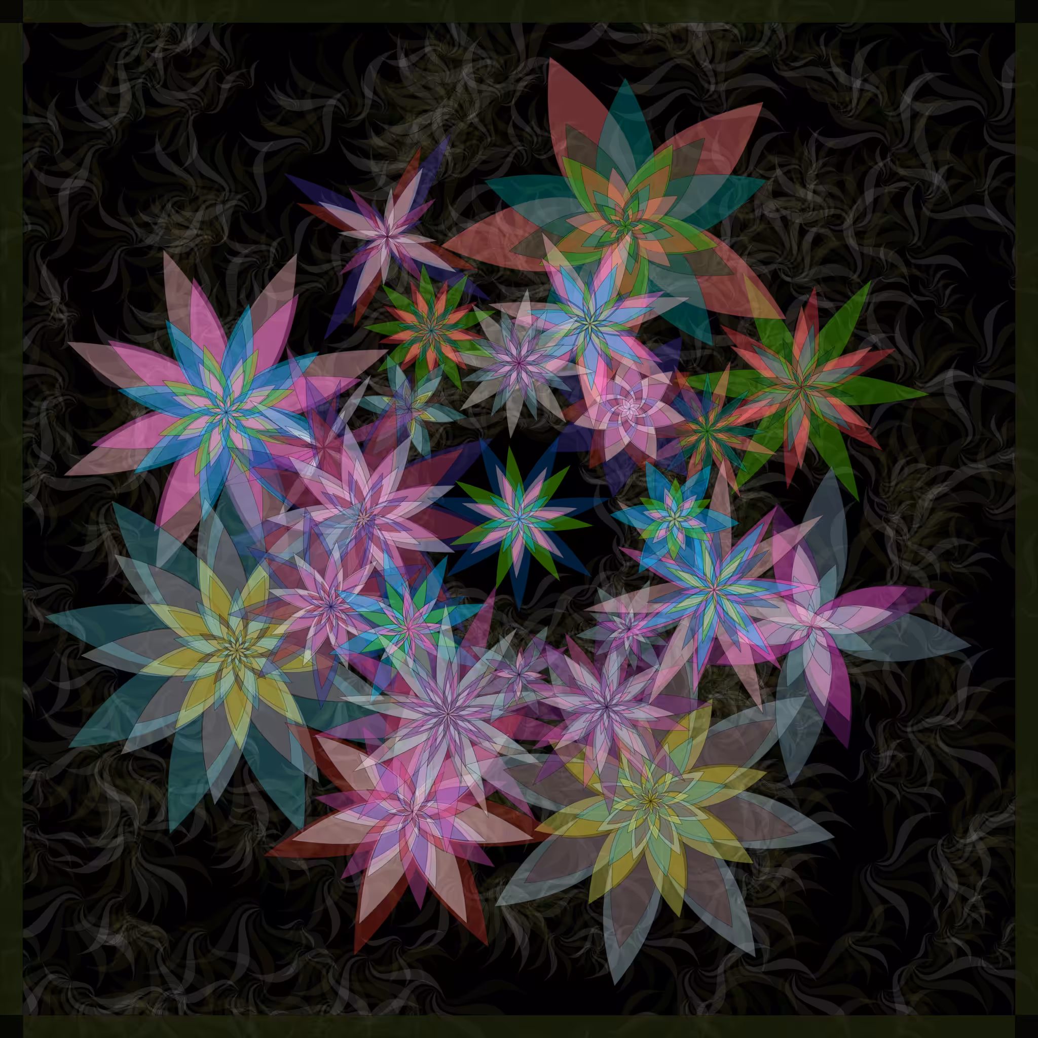 Bezier Garden #6