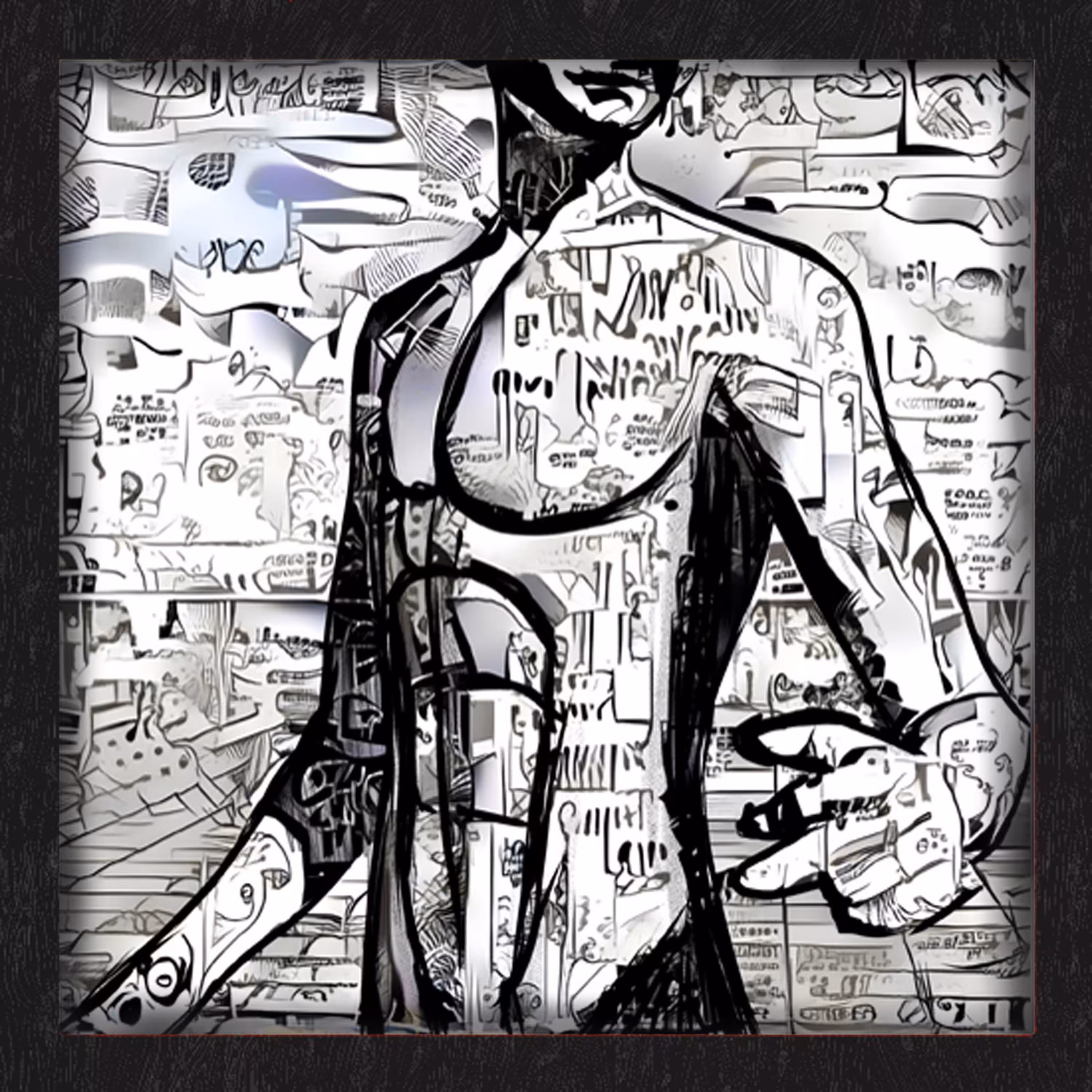 Psychological Erotica Black Frame