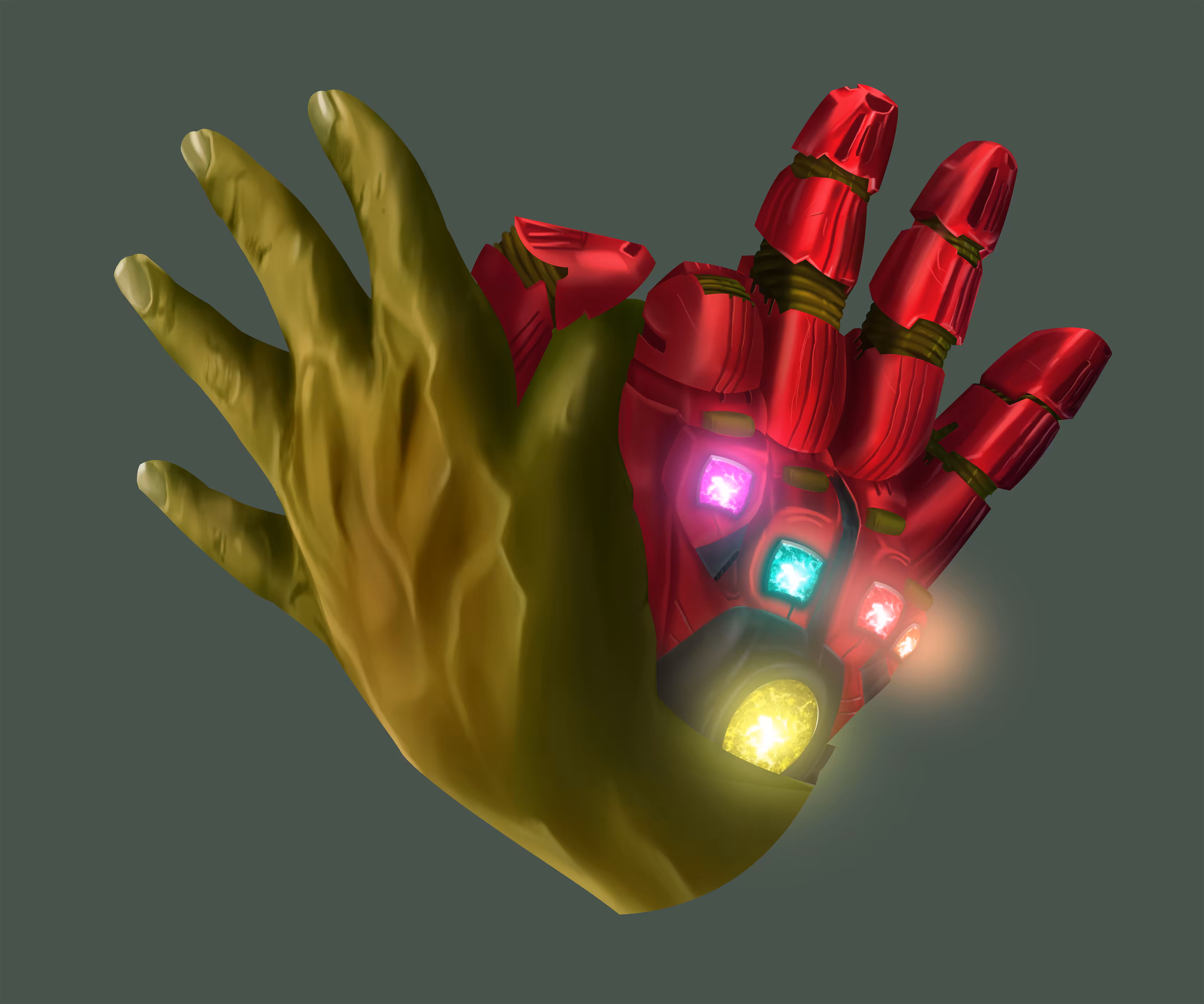 Infinity Gauntlet Fingers