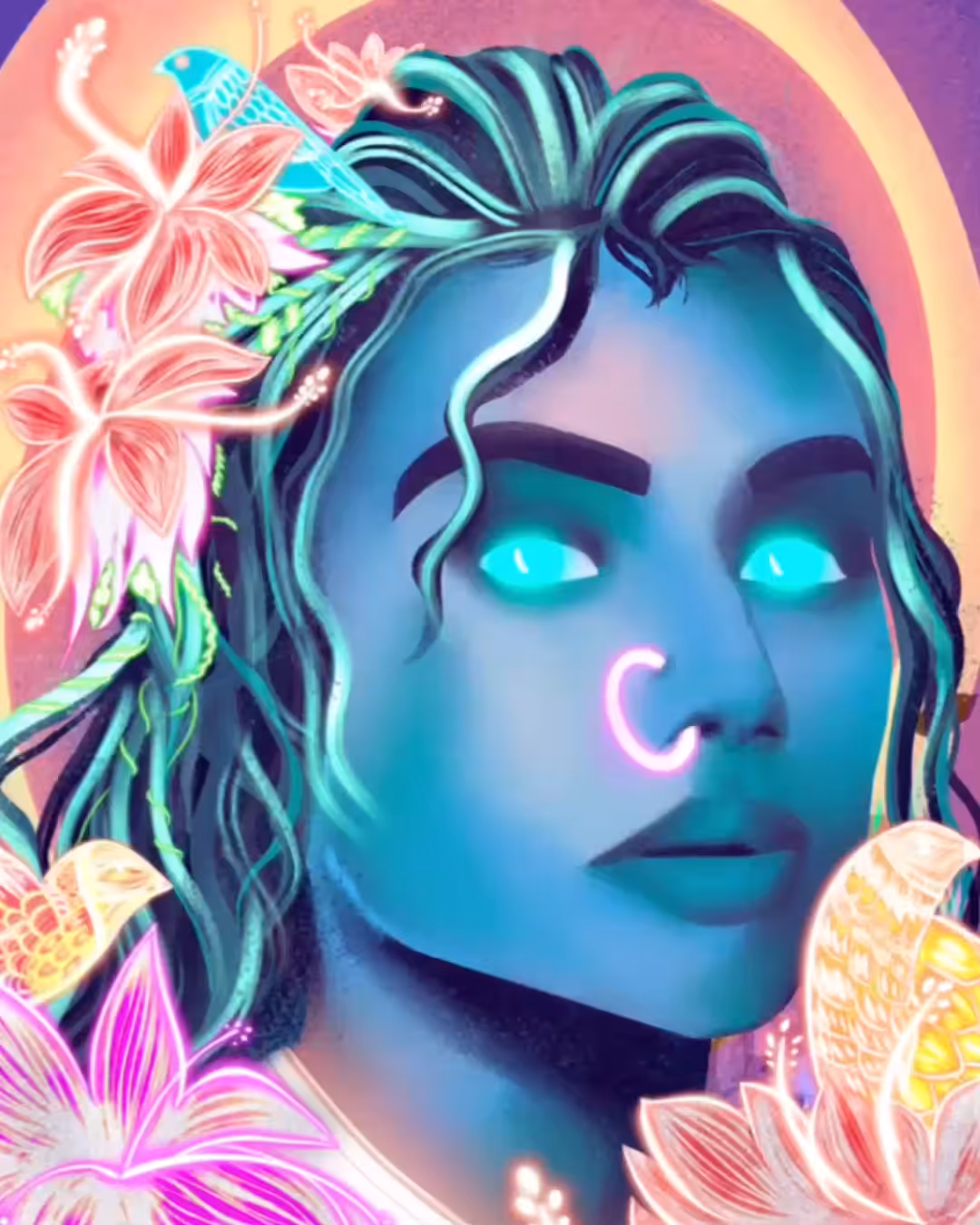 #queen_neon