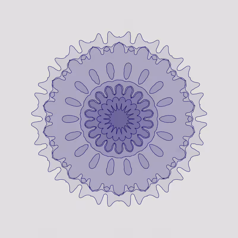 Handdrawn Kaleido #5