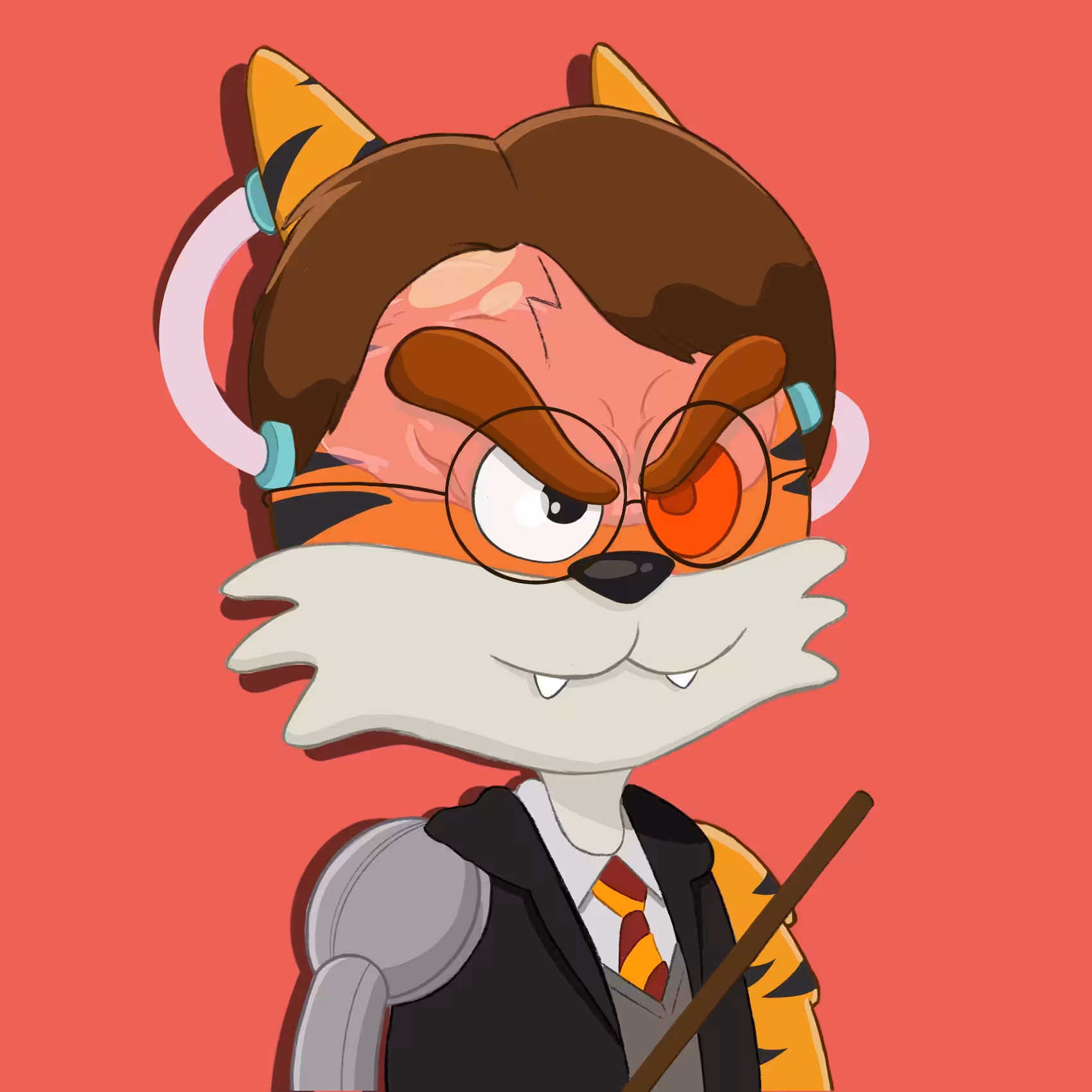 Cloned Cranium Cat Club Potter