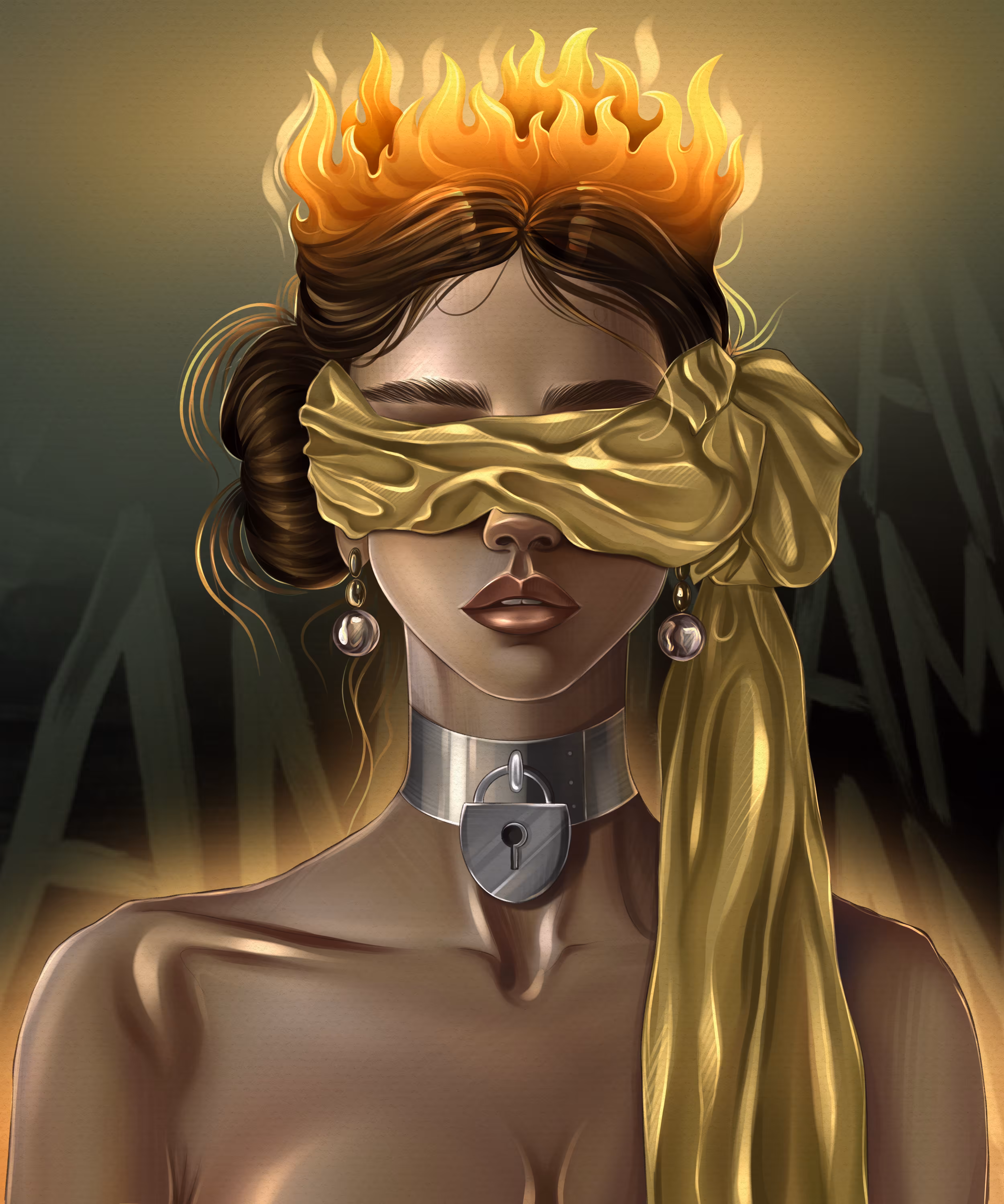 Fiery crown