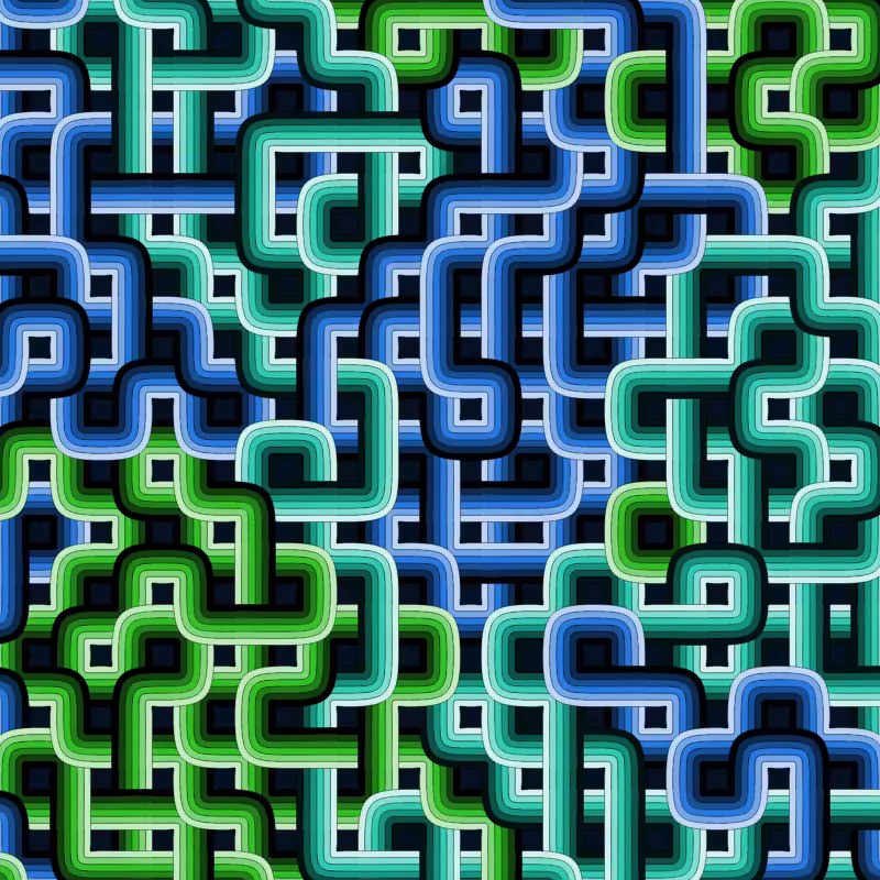 Bézier Truchet #208