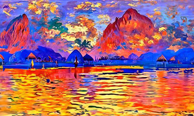 Polynesia: Sunset #1