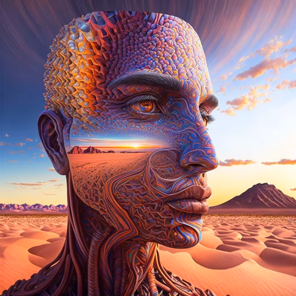 consciousness of desert