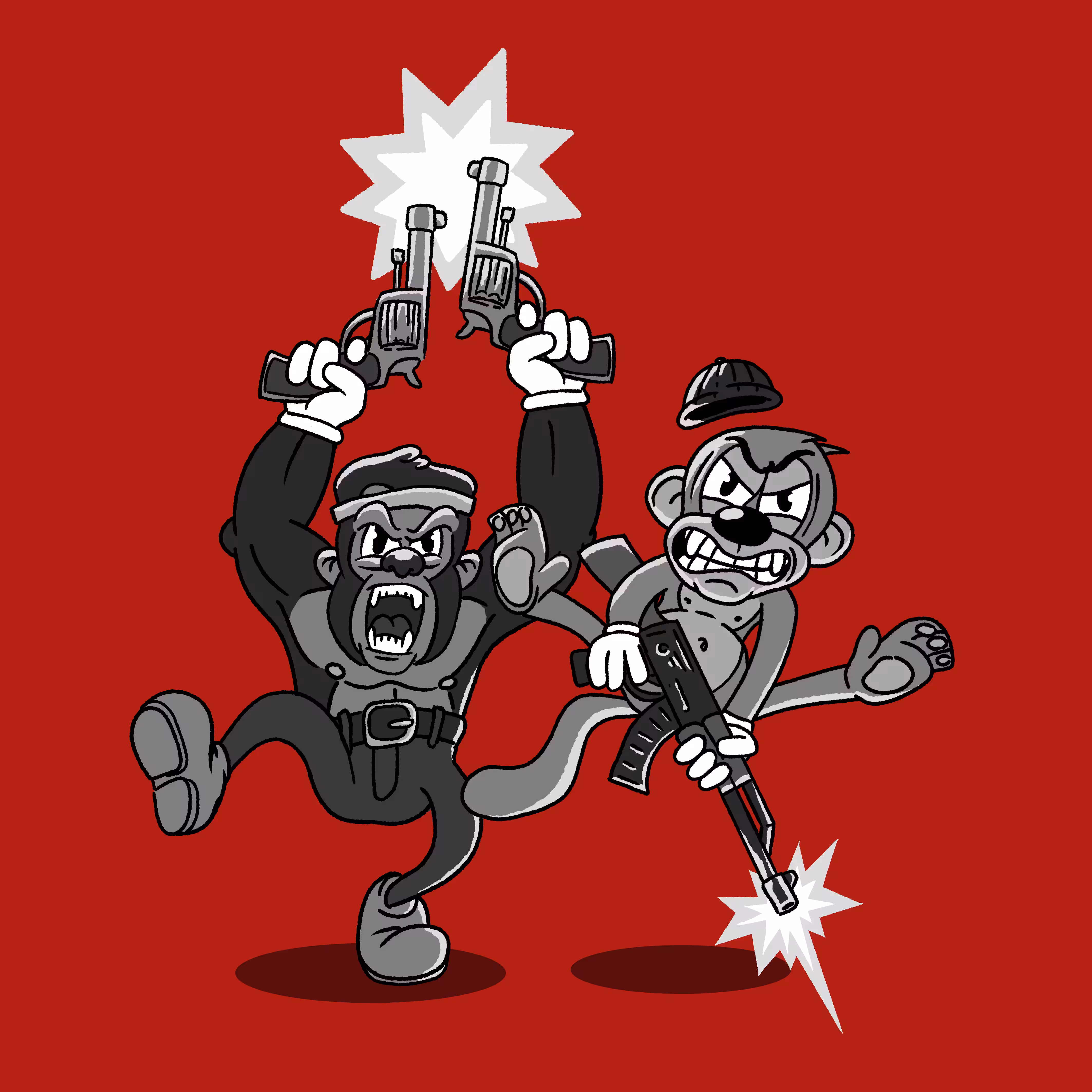 Gangsta monkeys
