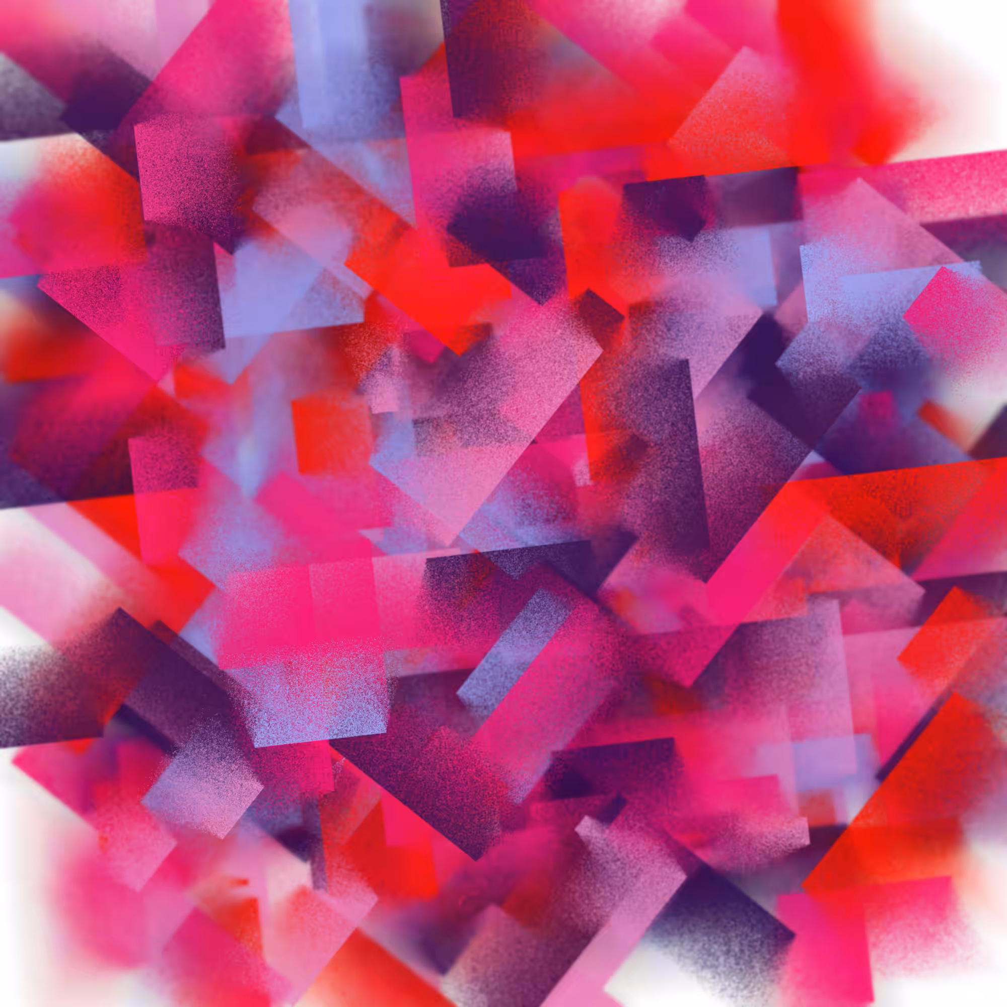 Abstract Square Photons #001 