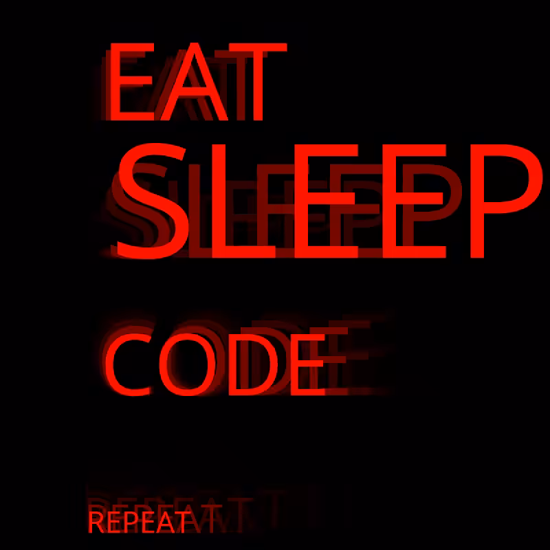 Eat Sleep Code Repeat #48