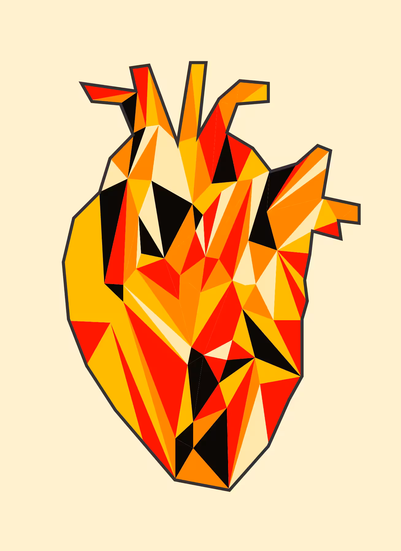 CryptoBauhaus: Color of the Heart: №9