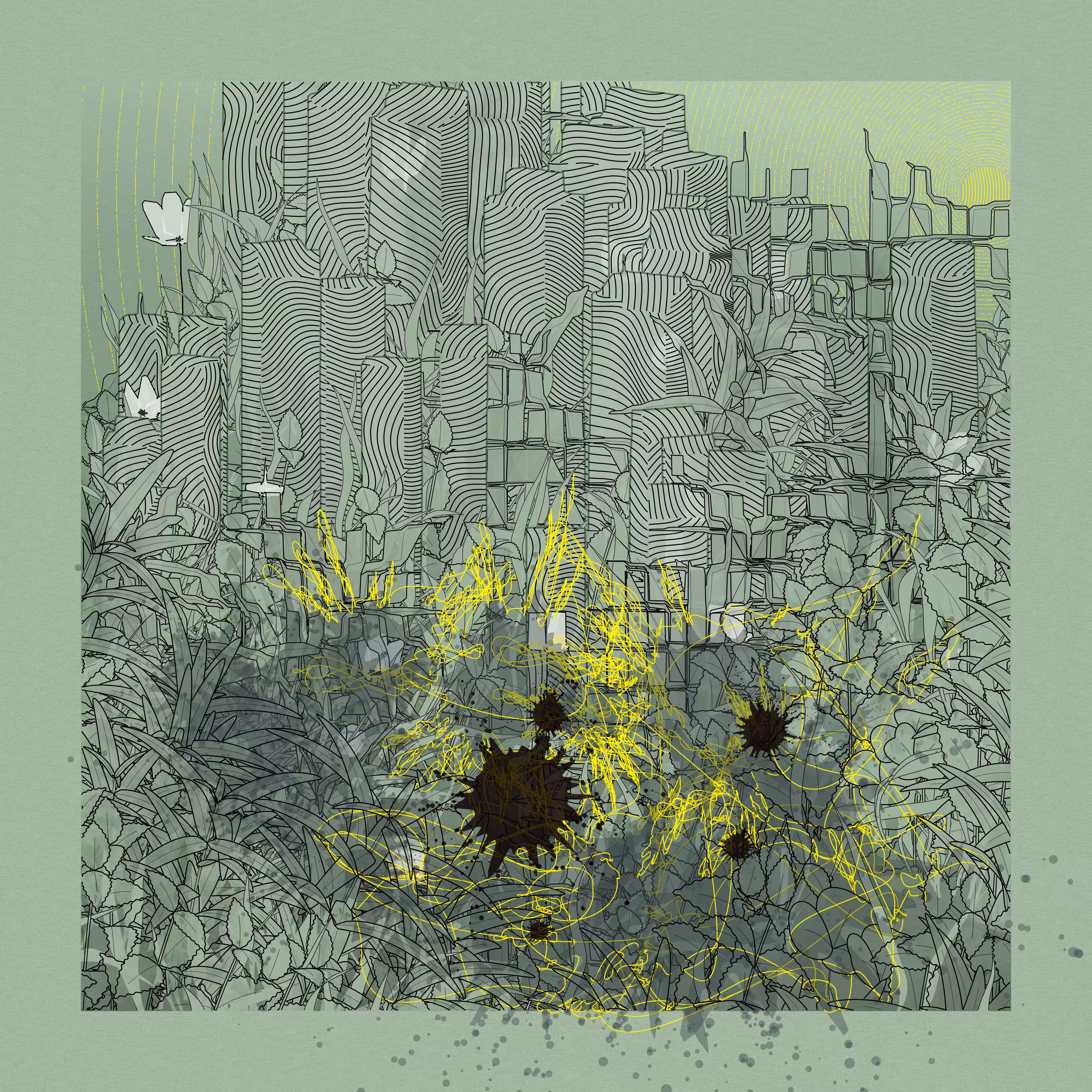 Landscape with Carbon Capture #170