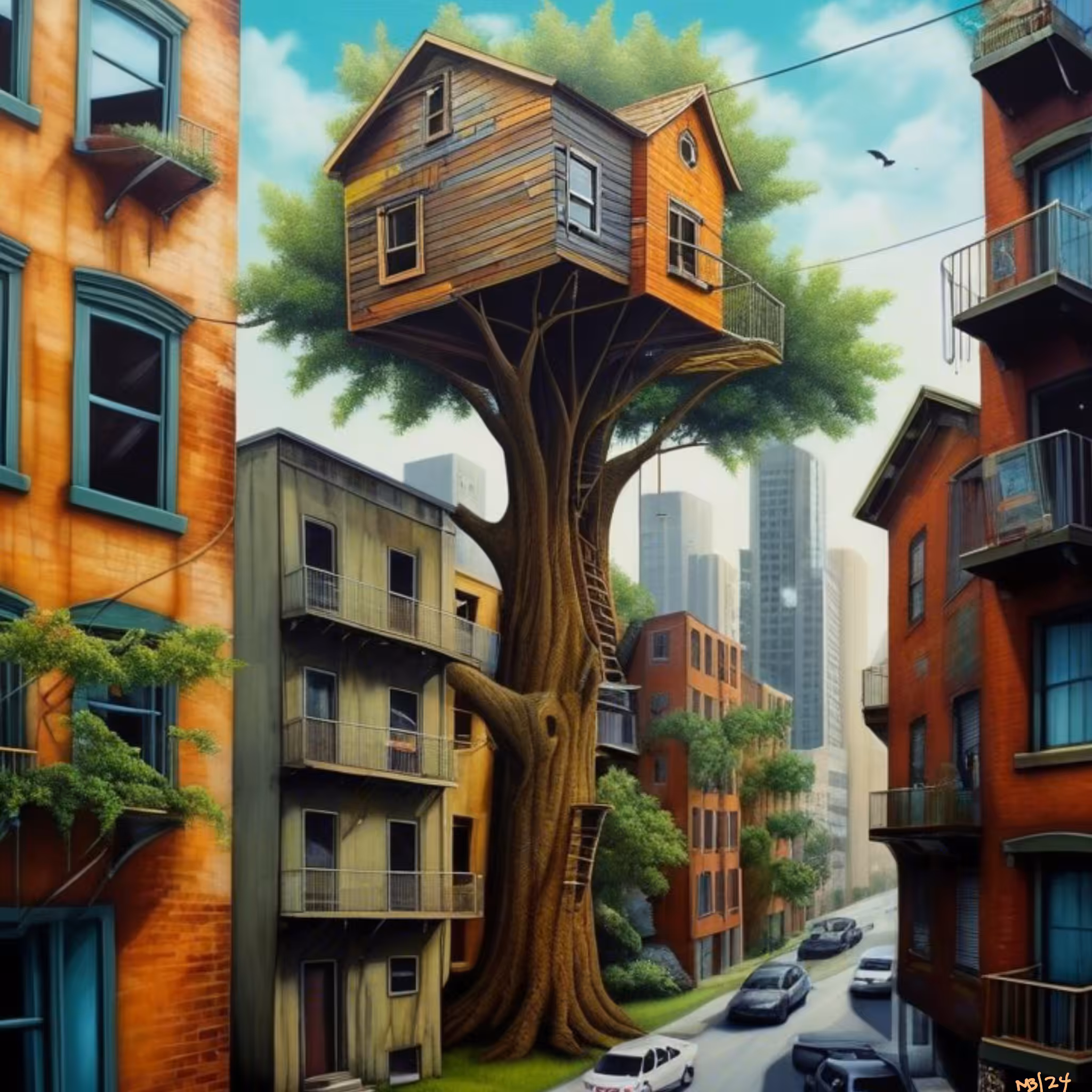 Urban Tree House