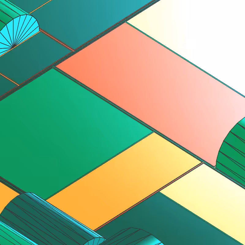 Geometric city #211