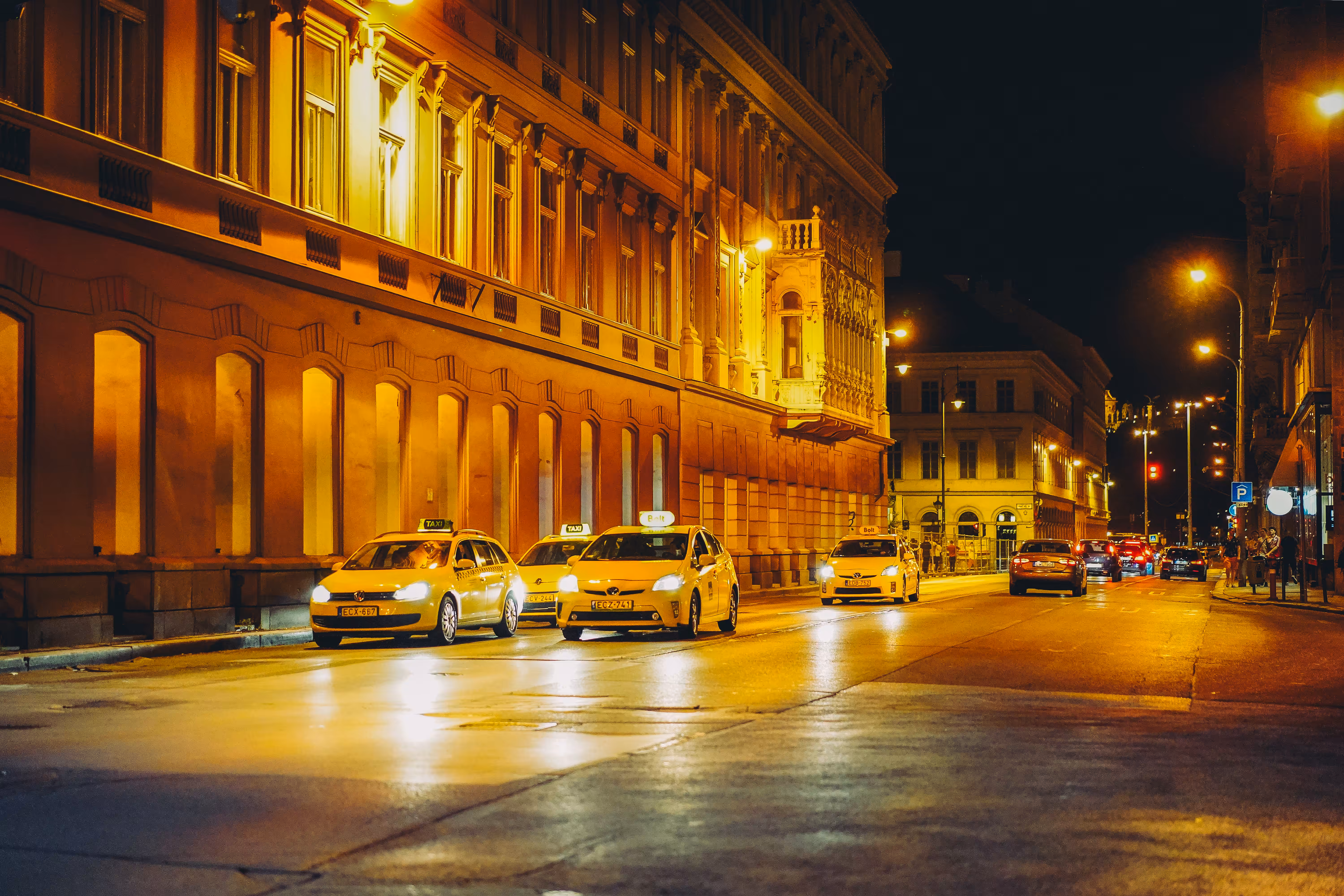 Taxi in Budapest