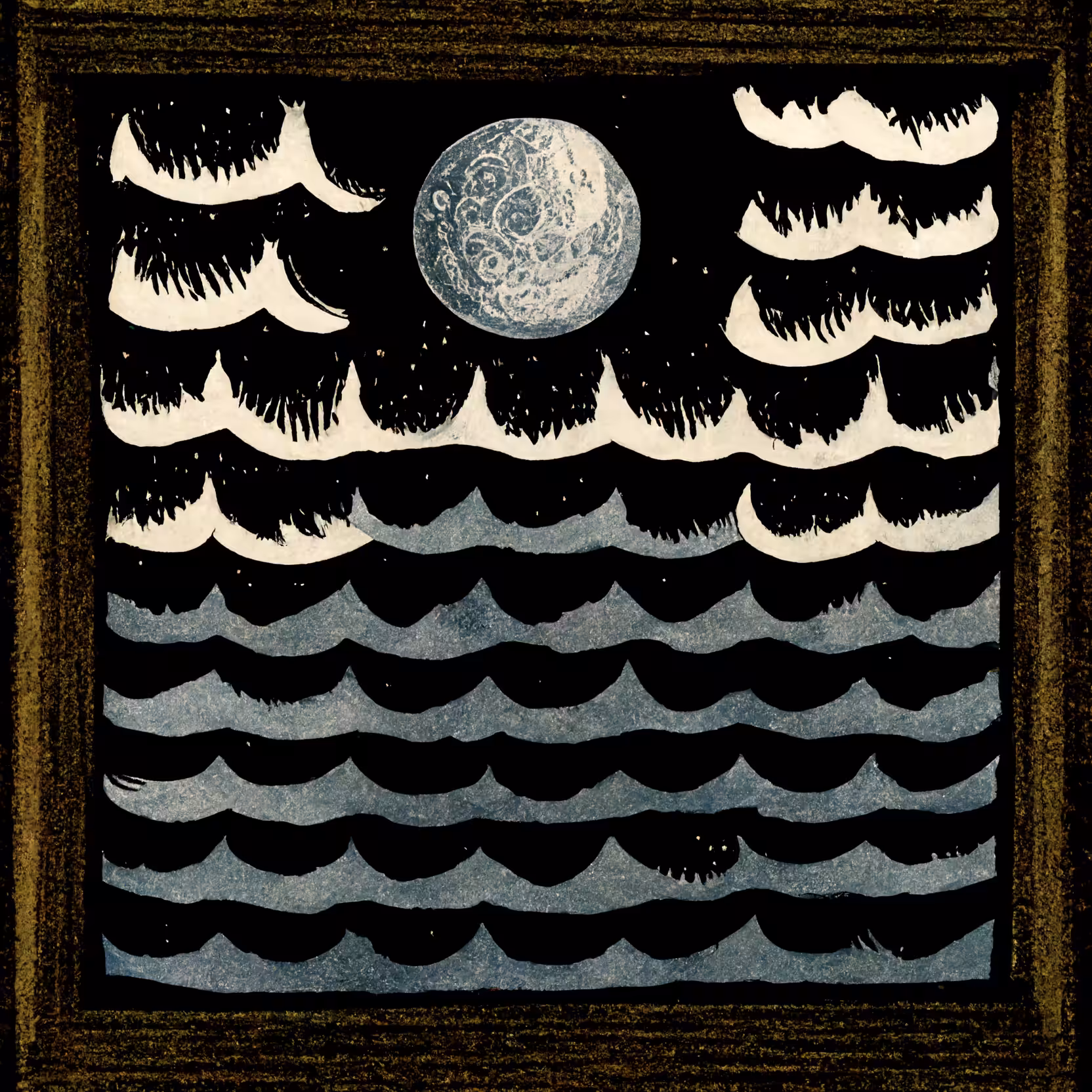 Frida x Edward Nighttime Landscape 