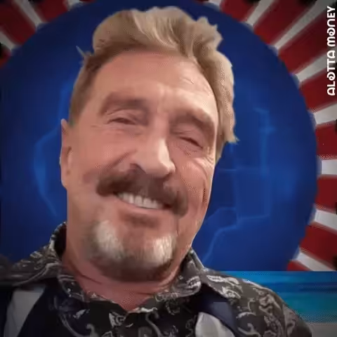 Crypto Portrait John McAfee #1