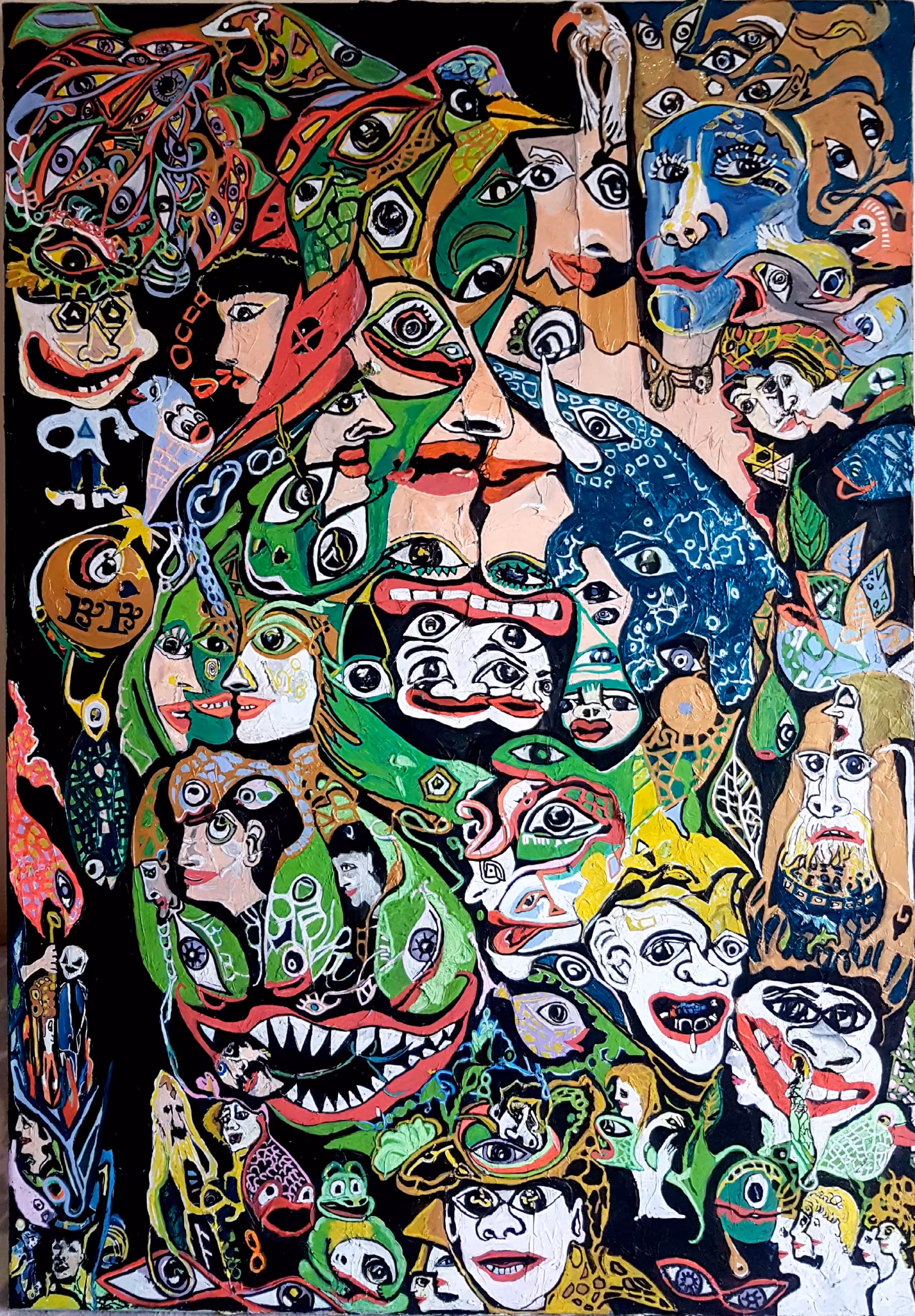 “The Crowd Within” – Kaleidoscope of Faces