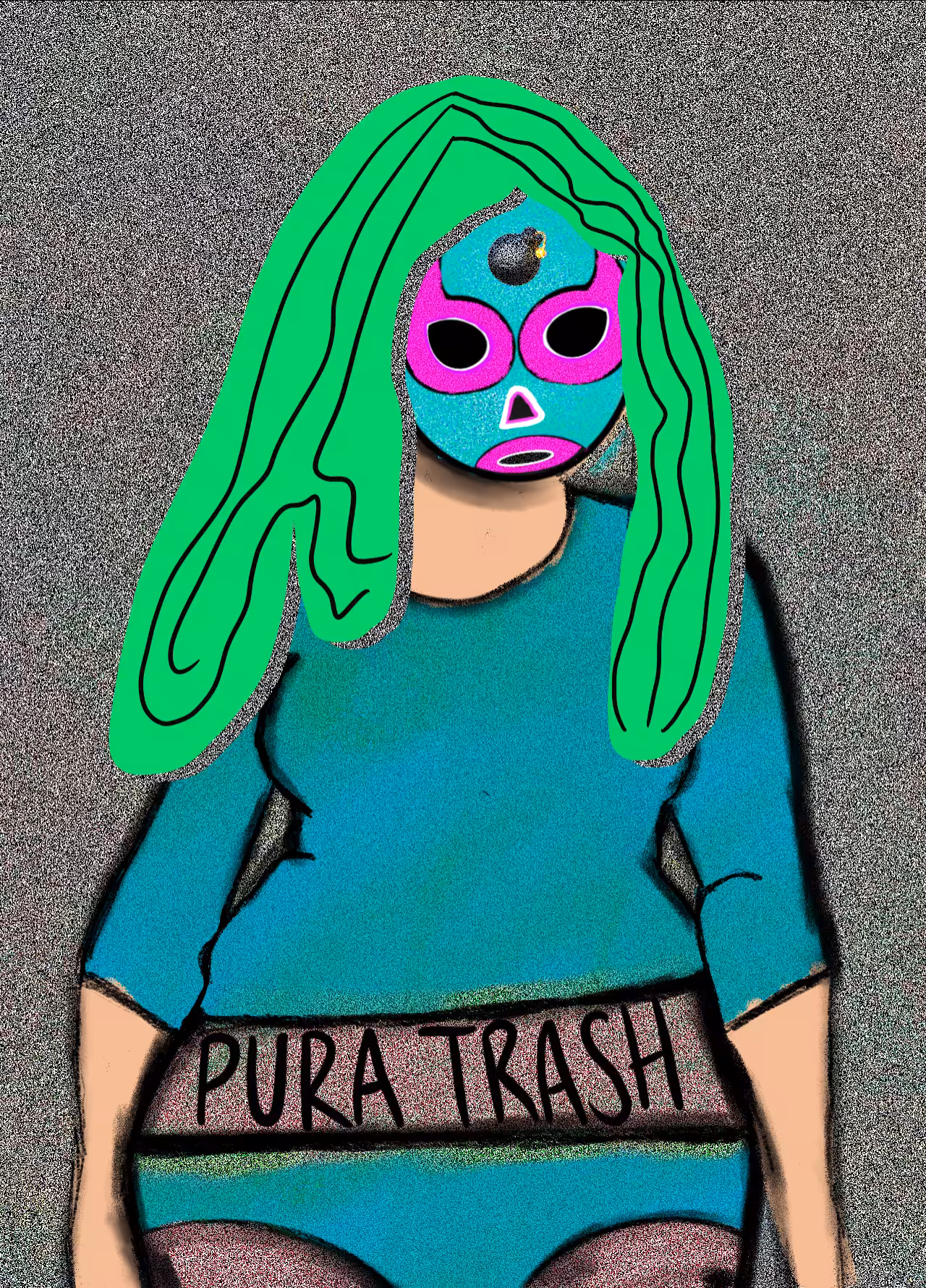 NFT luchadora #79