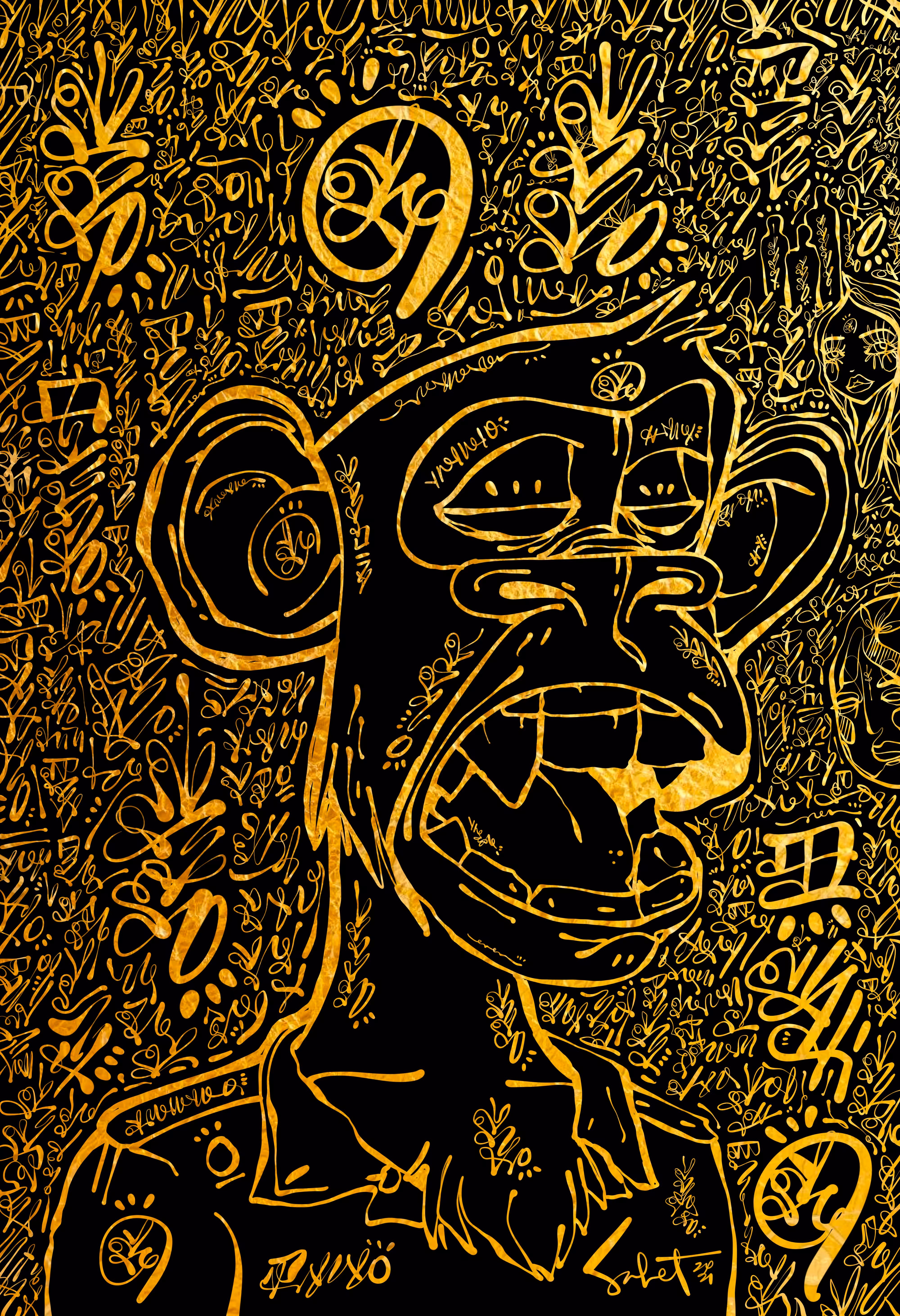 Lovescript "Ape Prophecy" 2021 SABET x BAYC