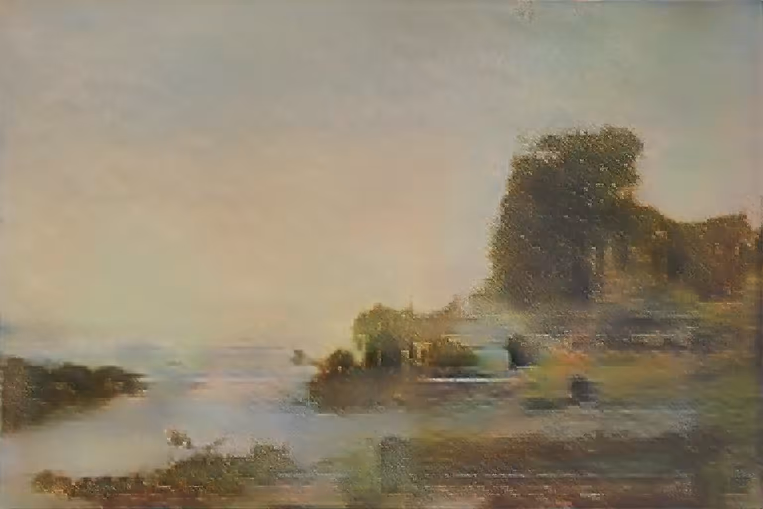 The Rocky Shore at Dawn