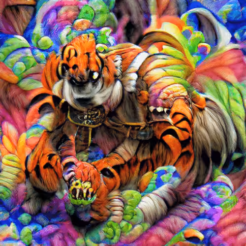 Collection "My Dreams": #5 - Tiger Fantasy