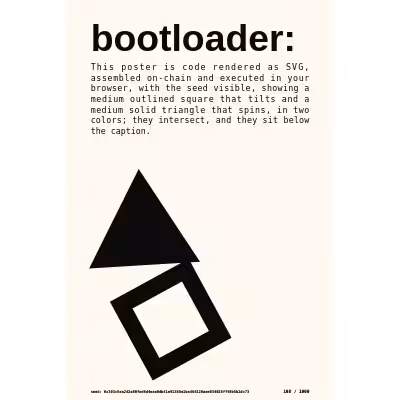 bootloader: selfie #108