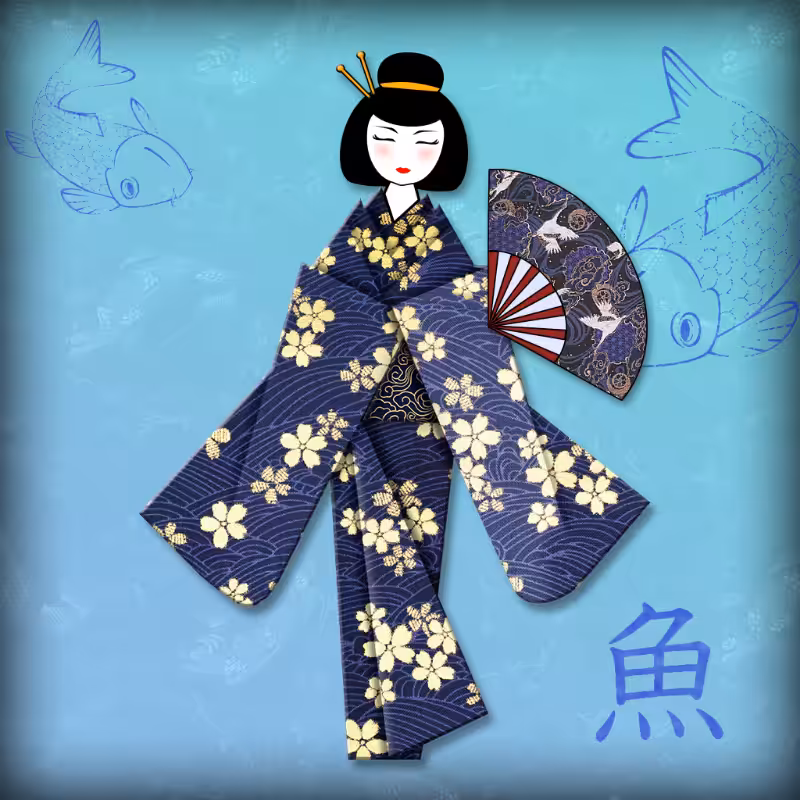 Origami Girls #136